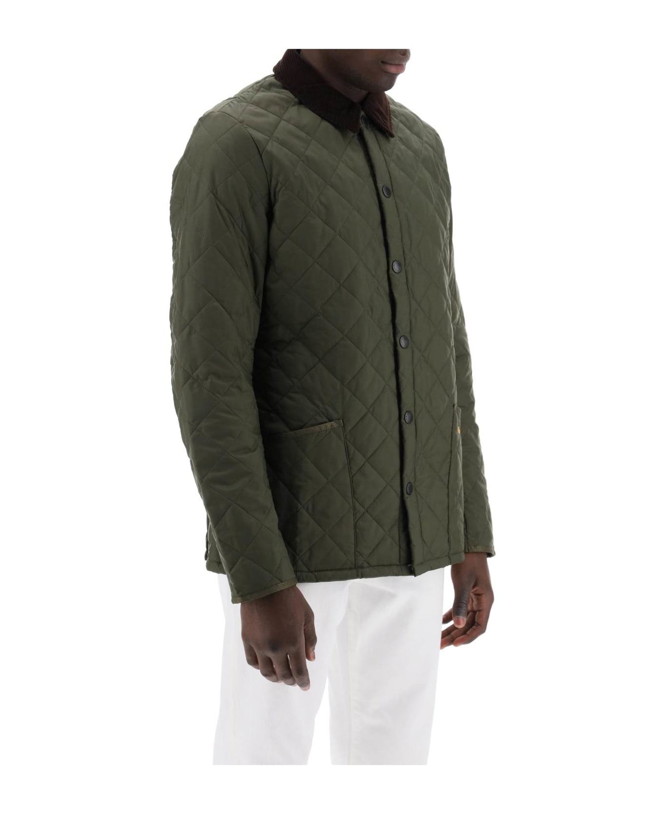 Barbour Heritage Liddesdale Quilted Jacket - OLIVE (Green) ジャケット
