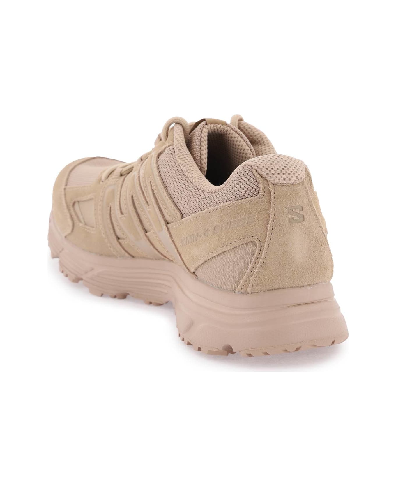 Salomon X-mission 4 Suede Sneakers - NATURAL NATURAL NATURAL (Pink)