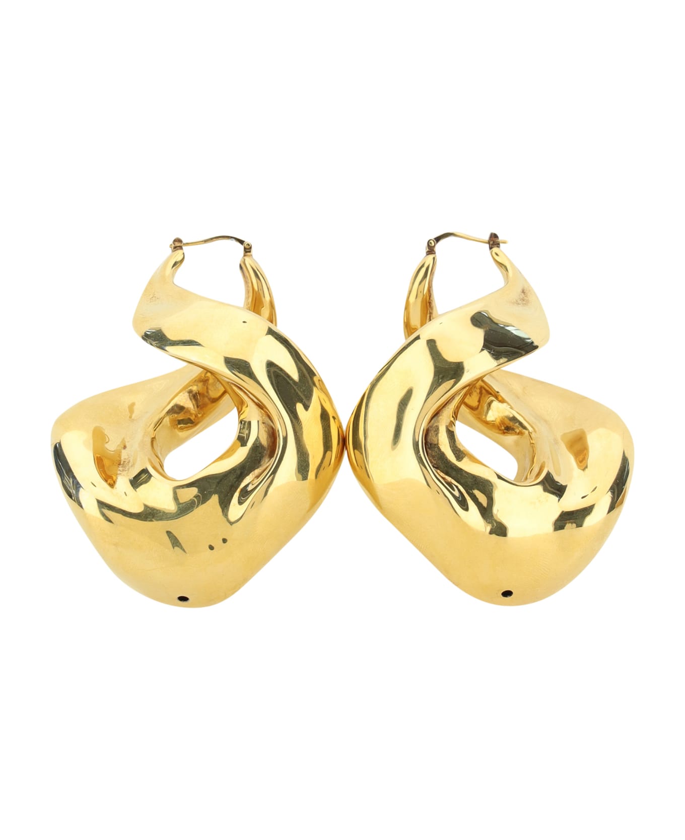 Alexander McQueen Twisted Earrings - Oro O.b Antl