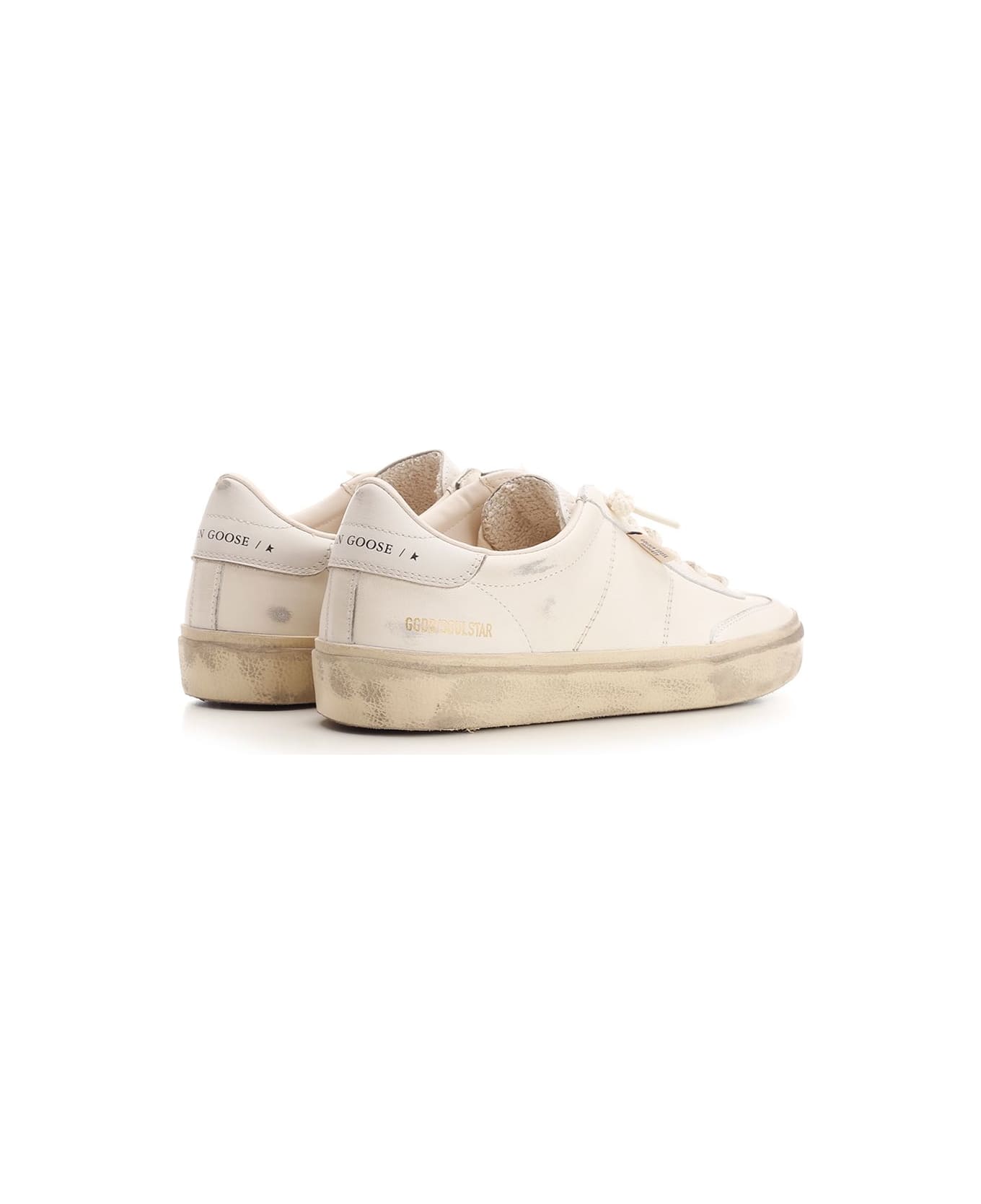 Golden Goose 'soul Star' Sneakers - Bianco