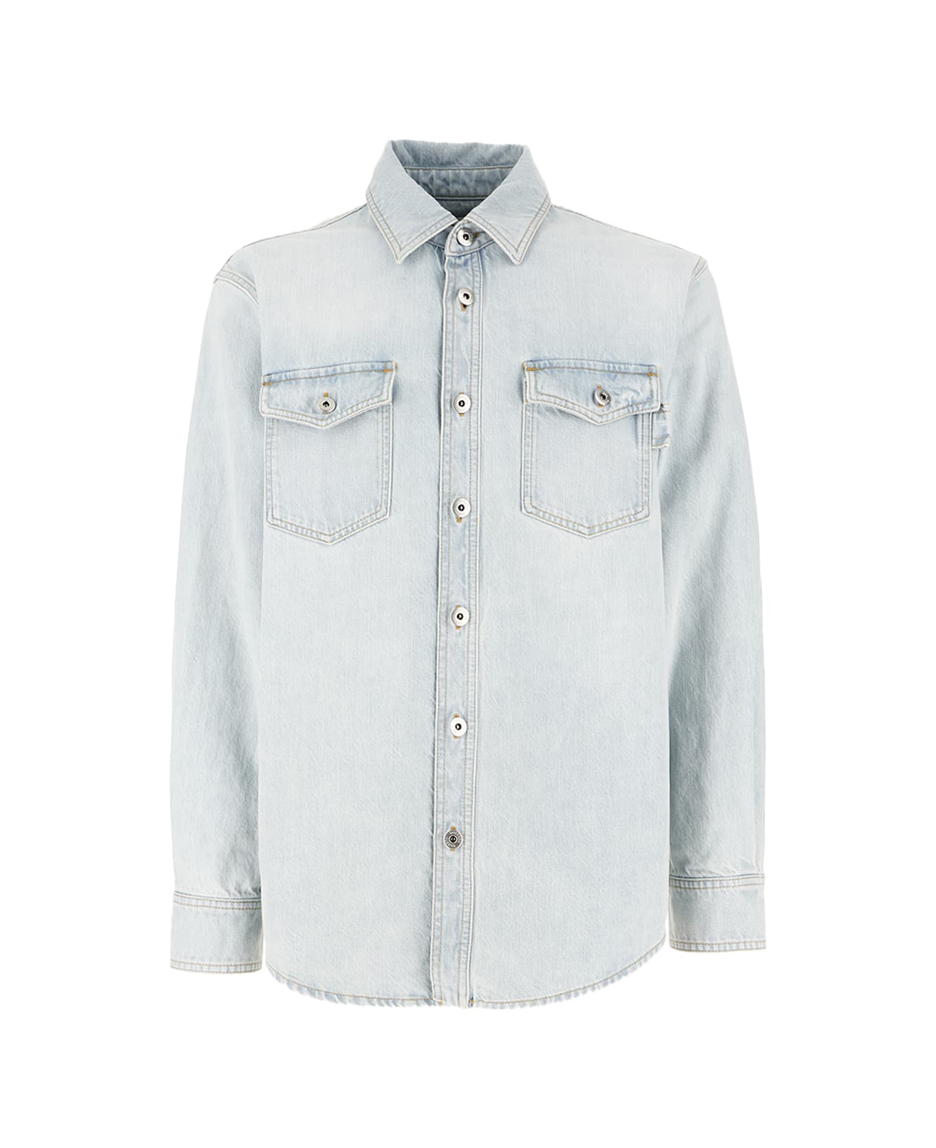 Bottega Veneta Denim Shirt - LIGHT BLUE