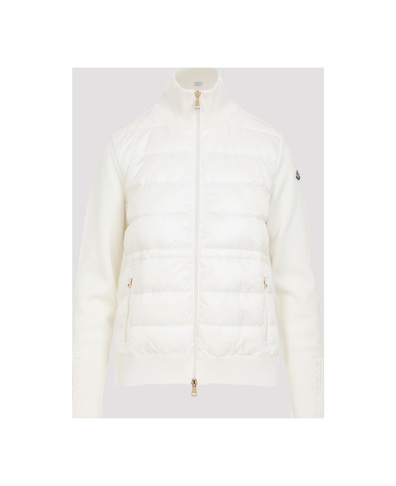 Moncler Cardigan Tricot - White ジャケット