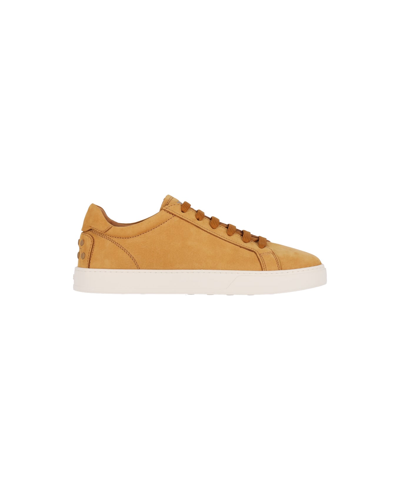 Tod
s Calf Nubuck Sneakers - Yellow