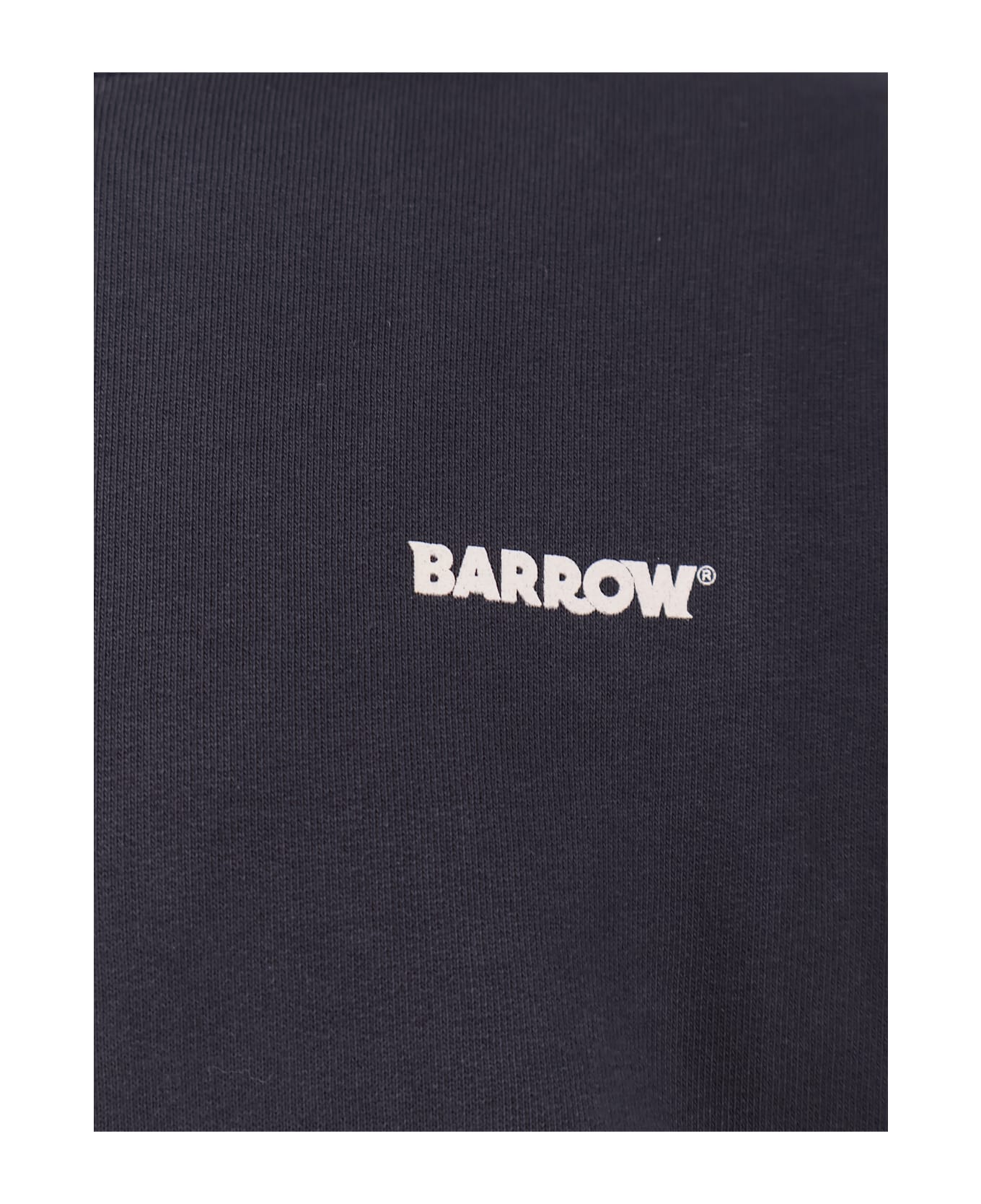 Barrow Cotton Hooded Sweatshirt - GREY