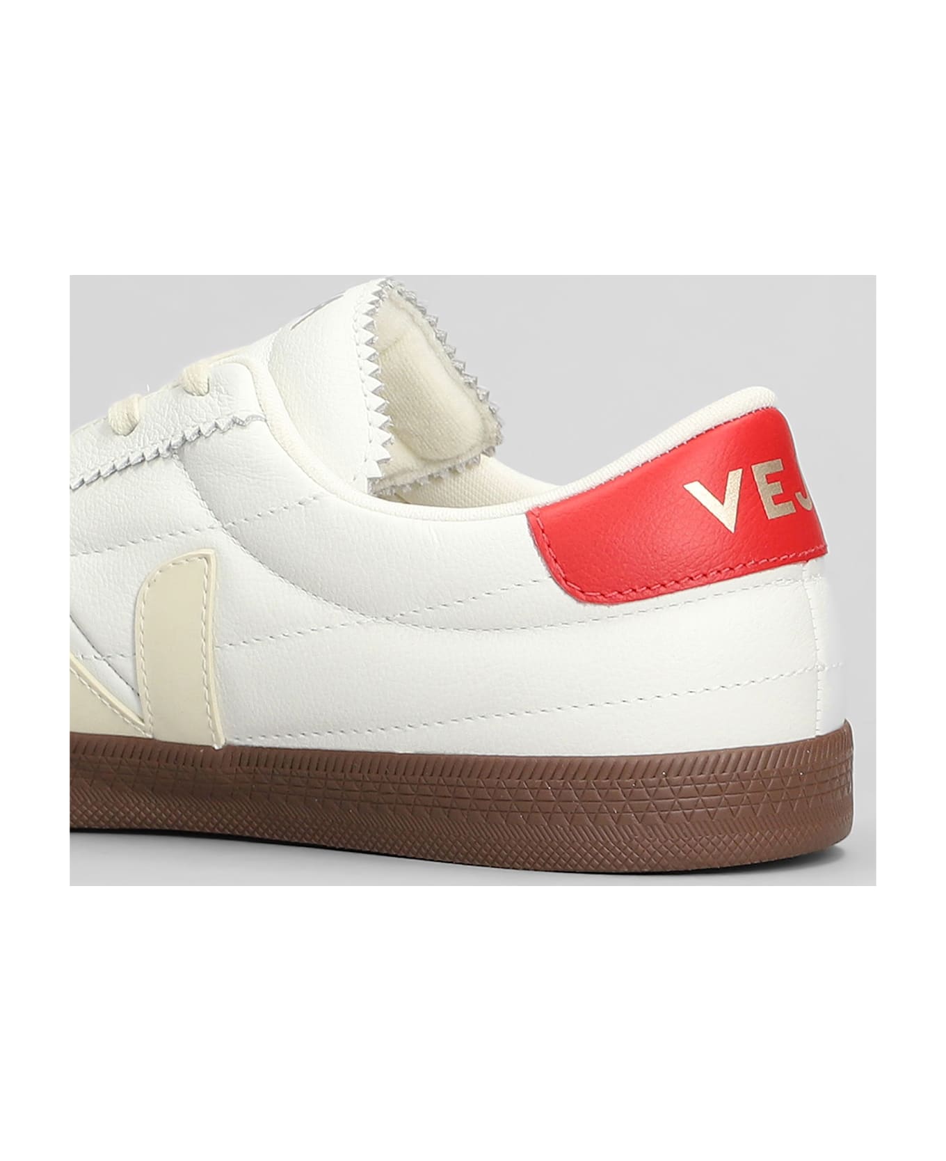 Veja Panenka O.t Sneakers In White Leather - white