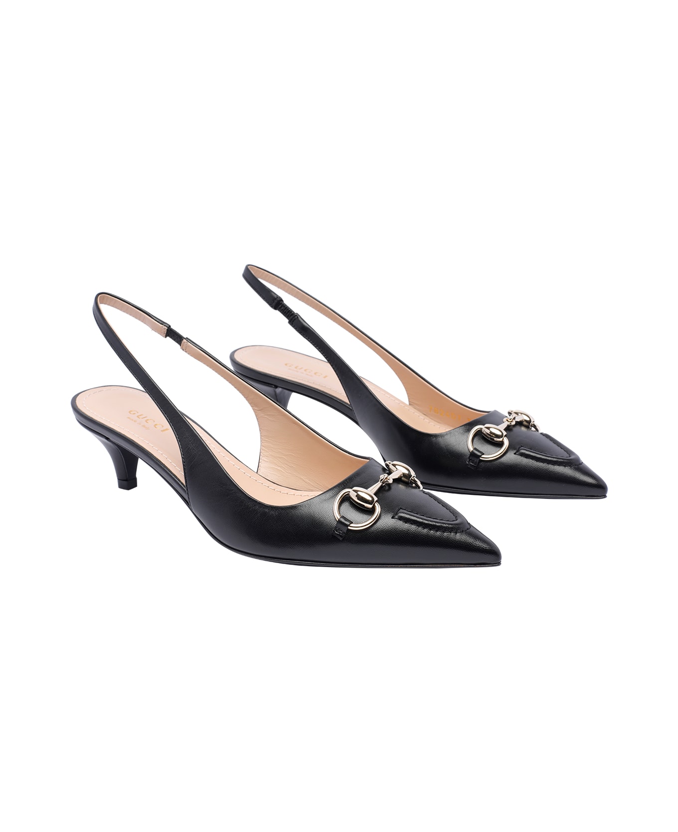 Gucci Horsebit Slingback - Black