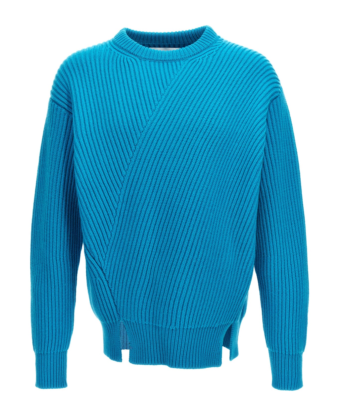 Jil Sander Wool Sweater - Light Blue