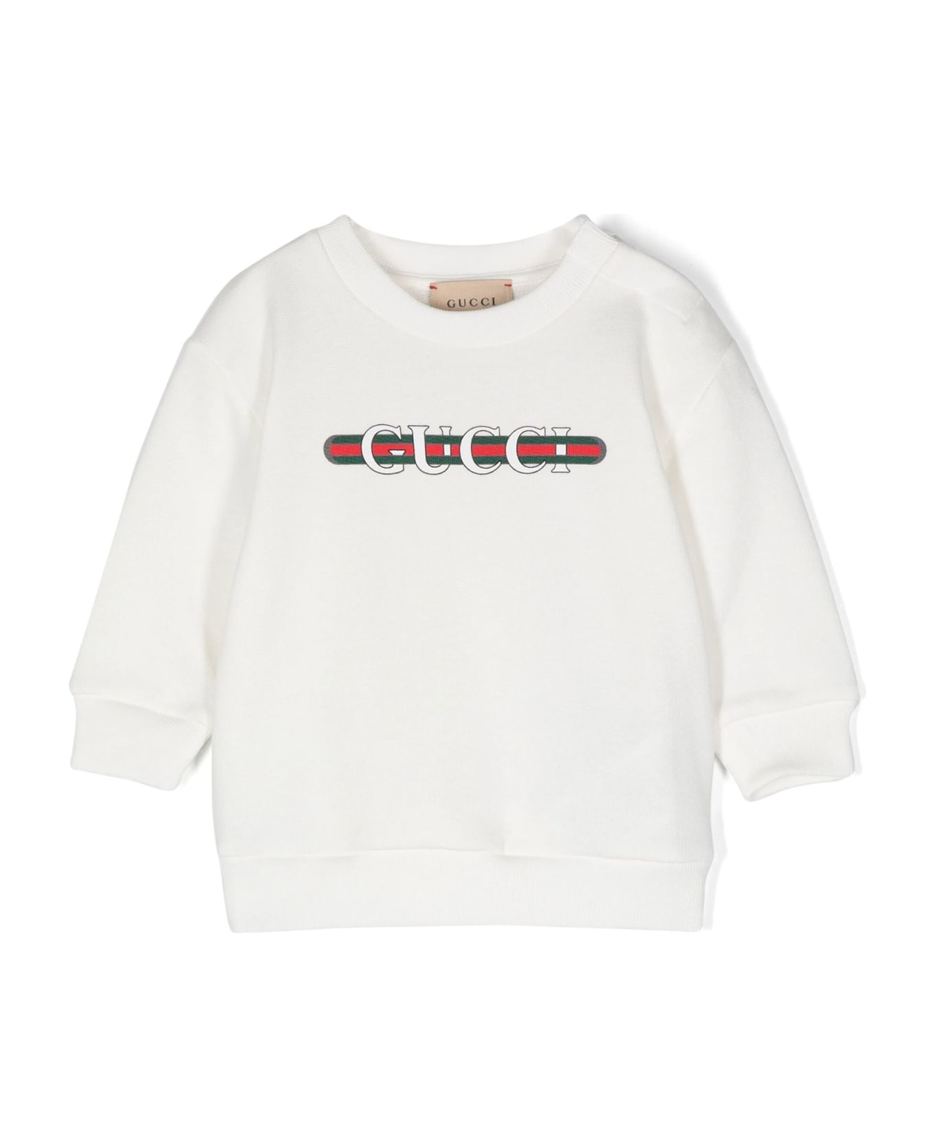 Gucci Kids Sweaters White - White