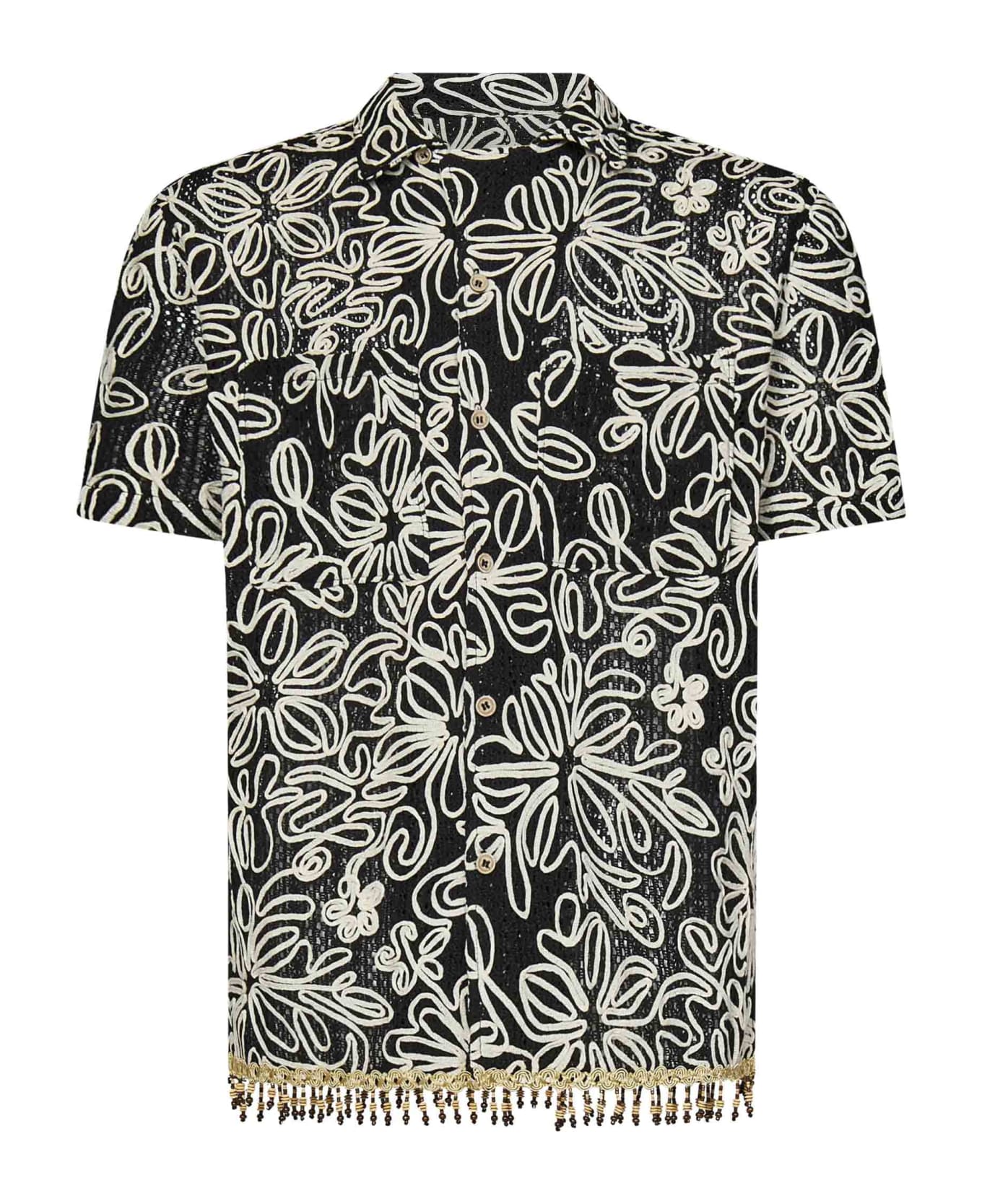 Andersson Bell Shirt - BLACK/NEUTRALS シャツ