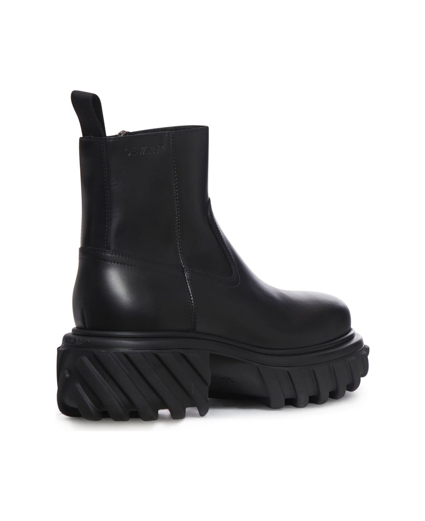 Off-White Exploration Motor Ankle Boot - Black