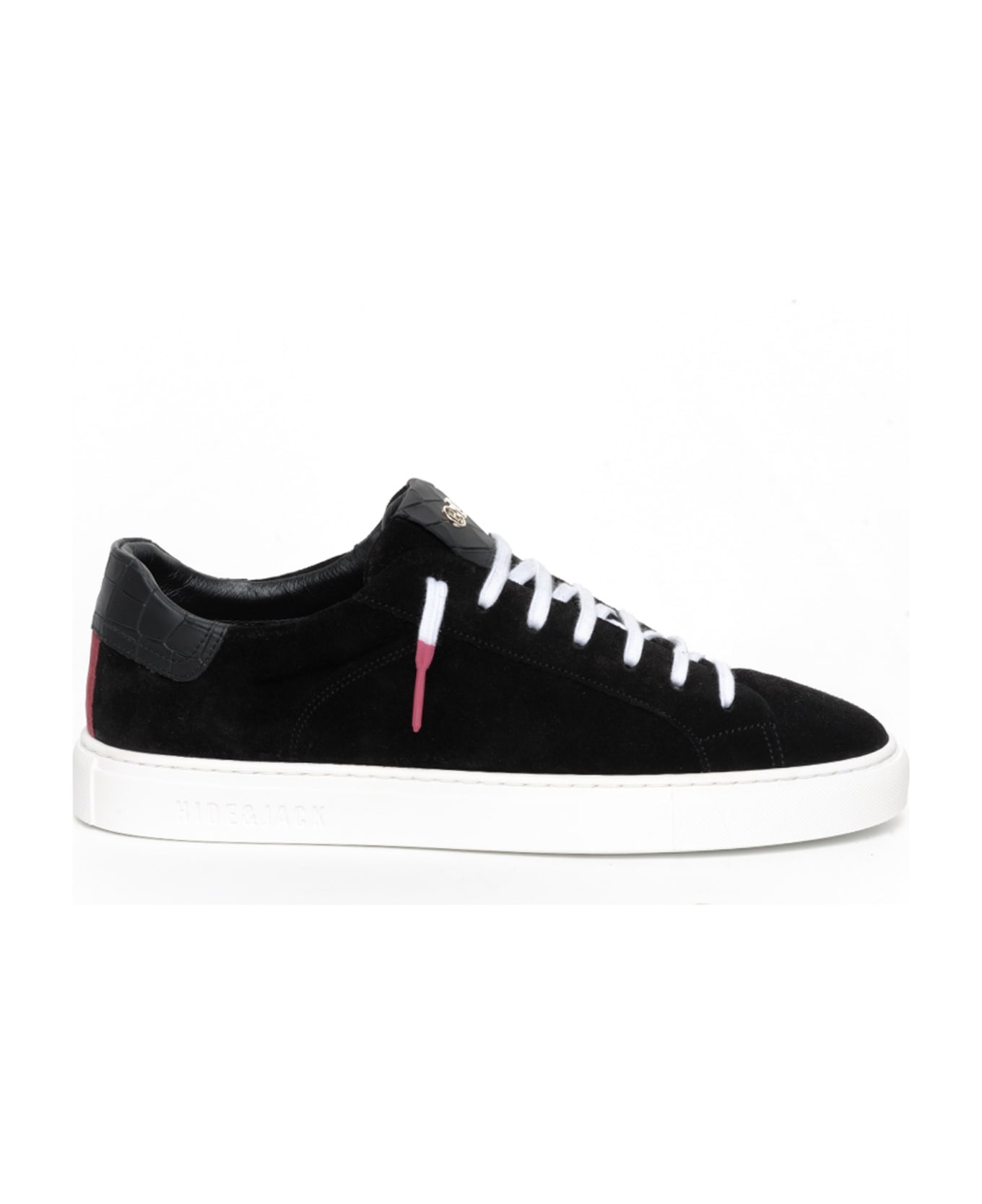 Hide&Jack Low Top Sneaker Essence - Black