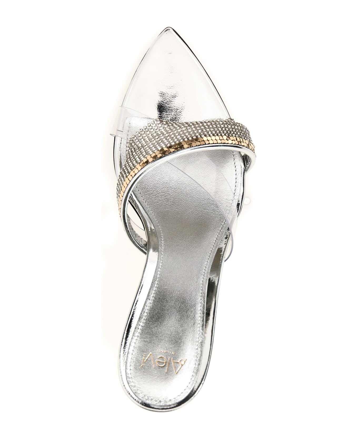 Alevì 'elastic' Sandals - Silver