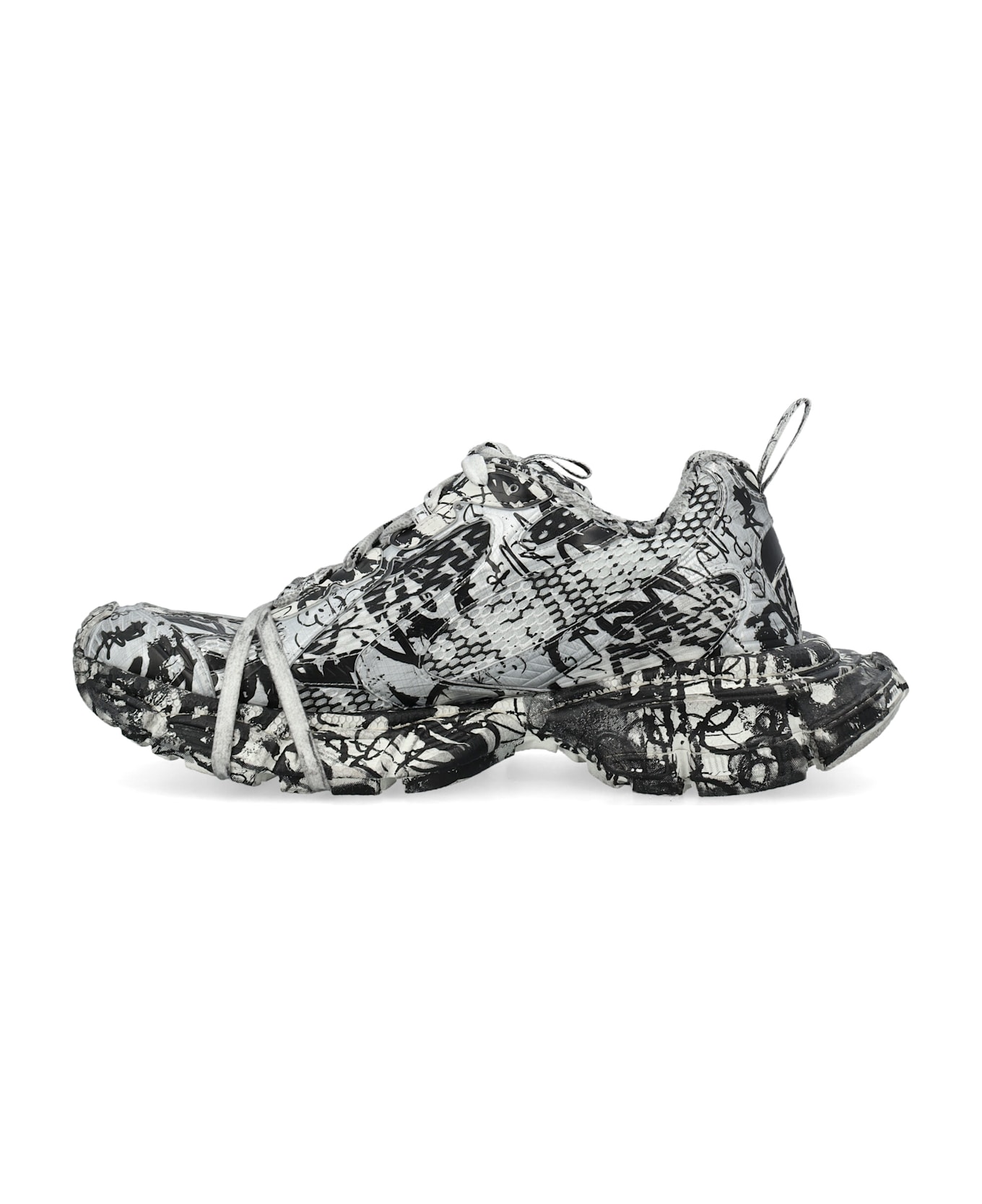 Balenciaga 3xl Sneakers - White Black