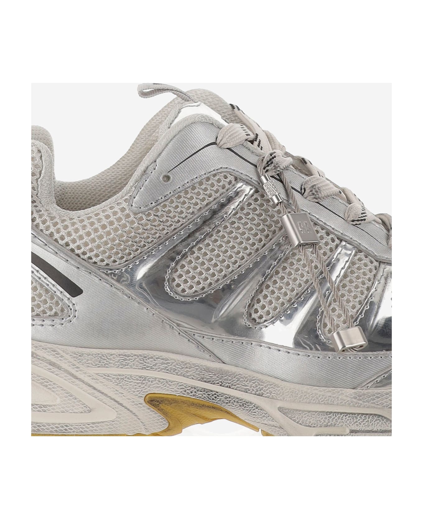 44 Label Group Dragger Sneakers - Silver