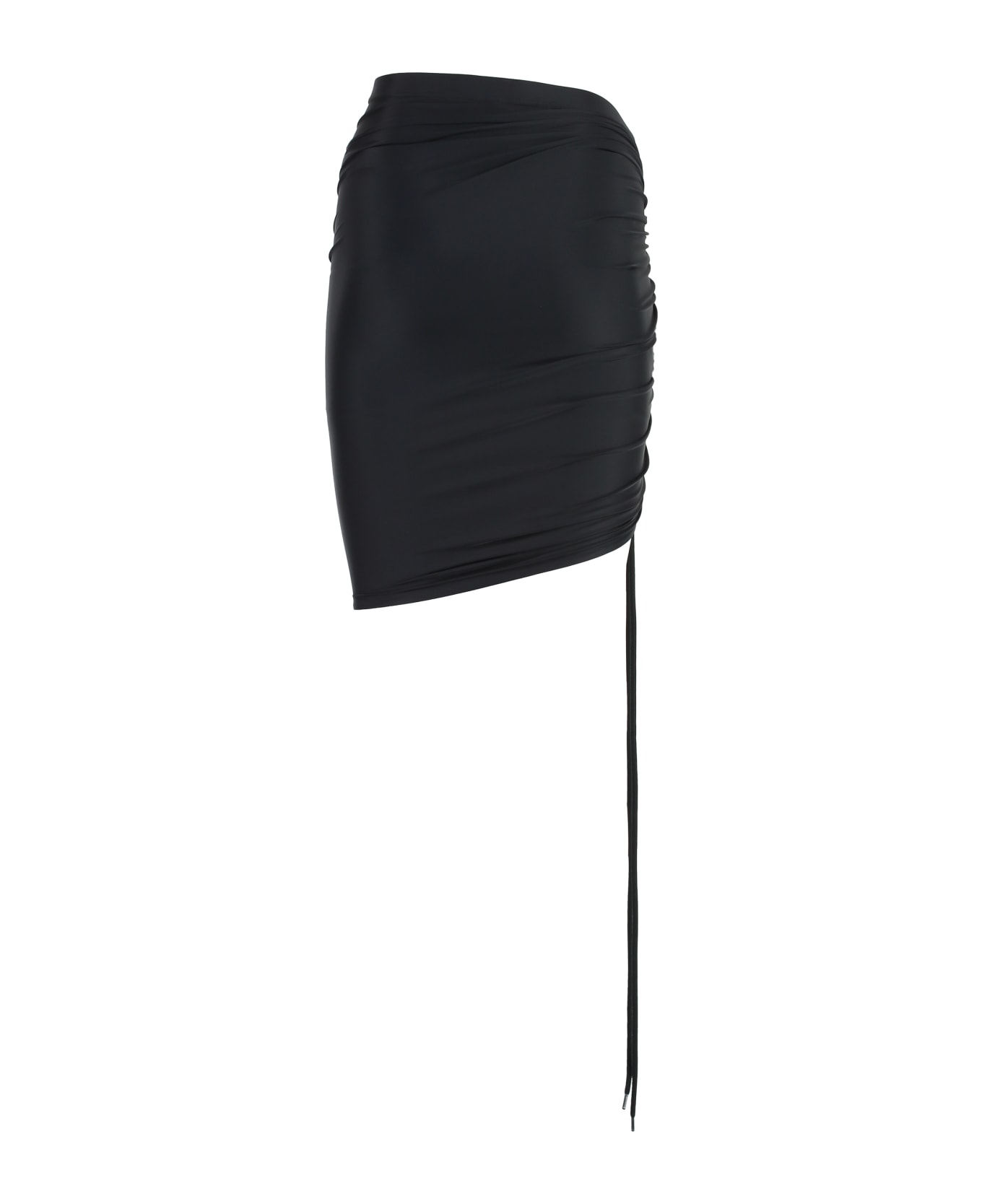 Balenciaga Stretch Fabric Skirt - black