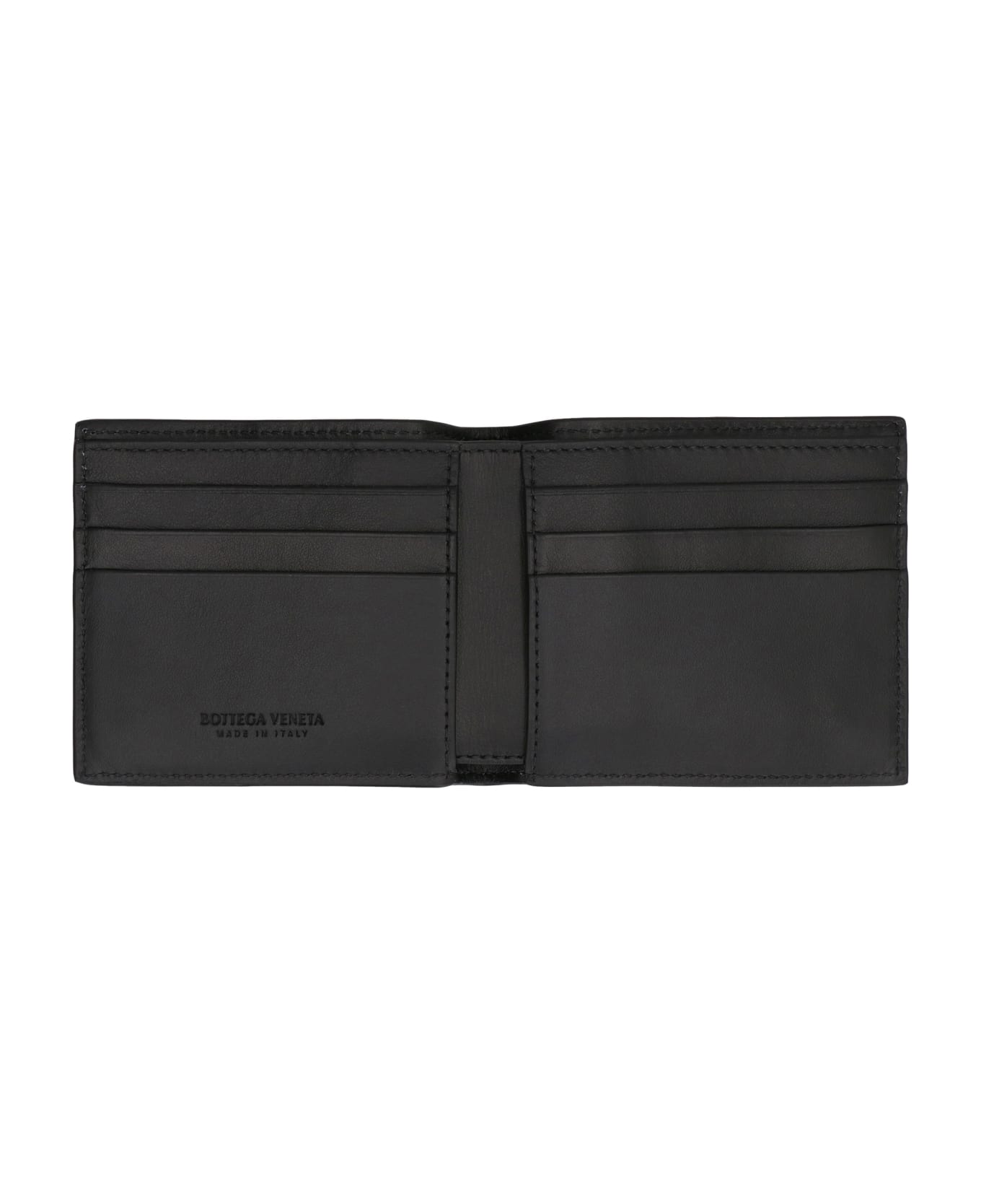 Bottega Veneta Bi-fold Cassette Wallet - black