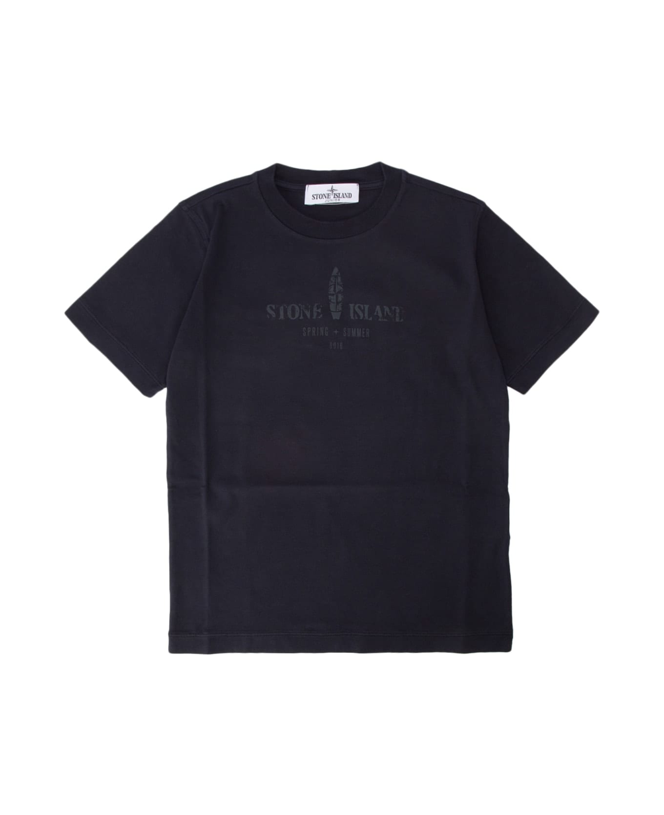 Stone Island Junior T-shirt - NAVYBLUE Tシャツ＆ポロシャツ