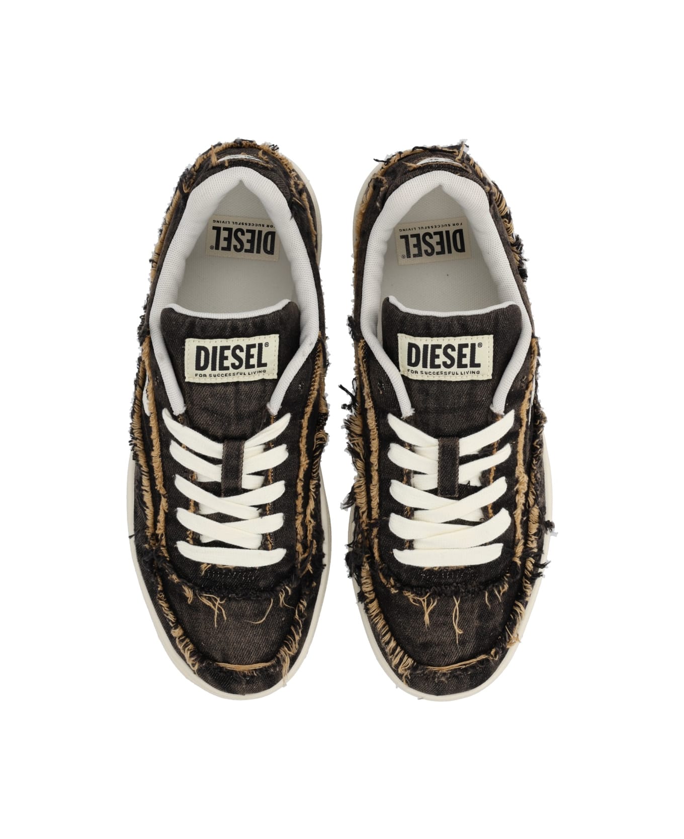 Diesel "s-tracker-d Low" Sneaker - BLACK