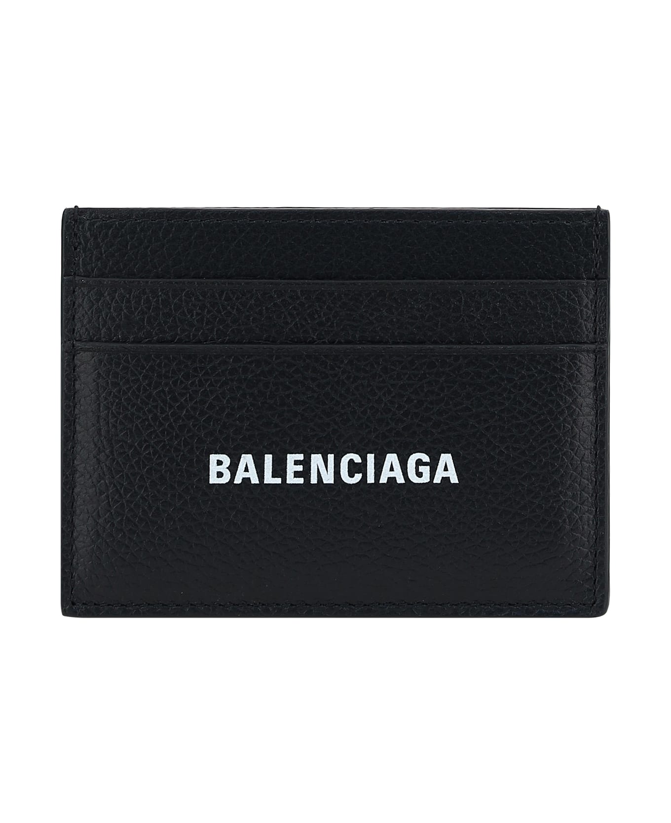 Balenciaga Card Holder - Black/l White