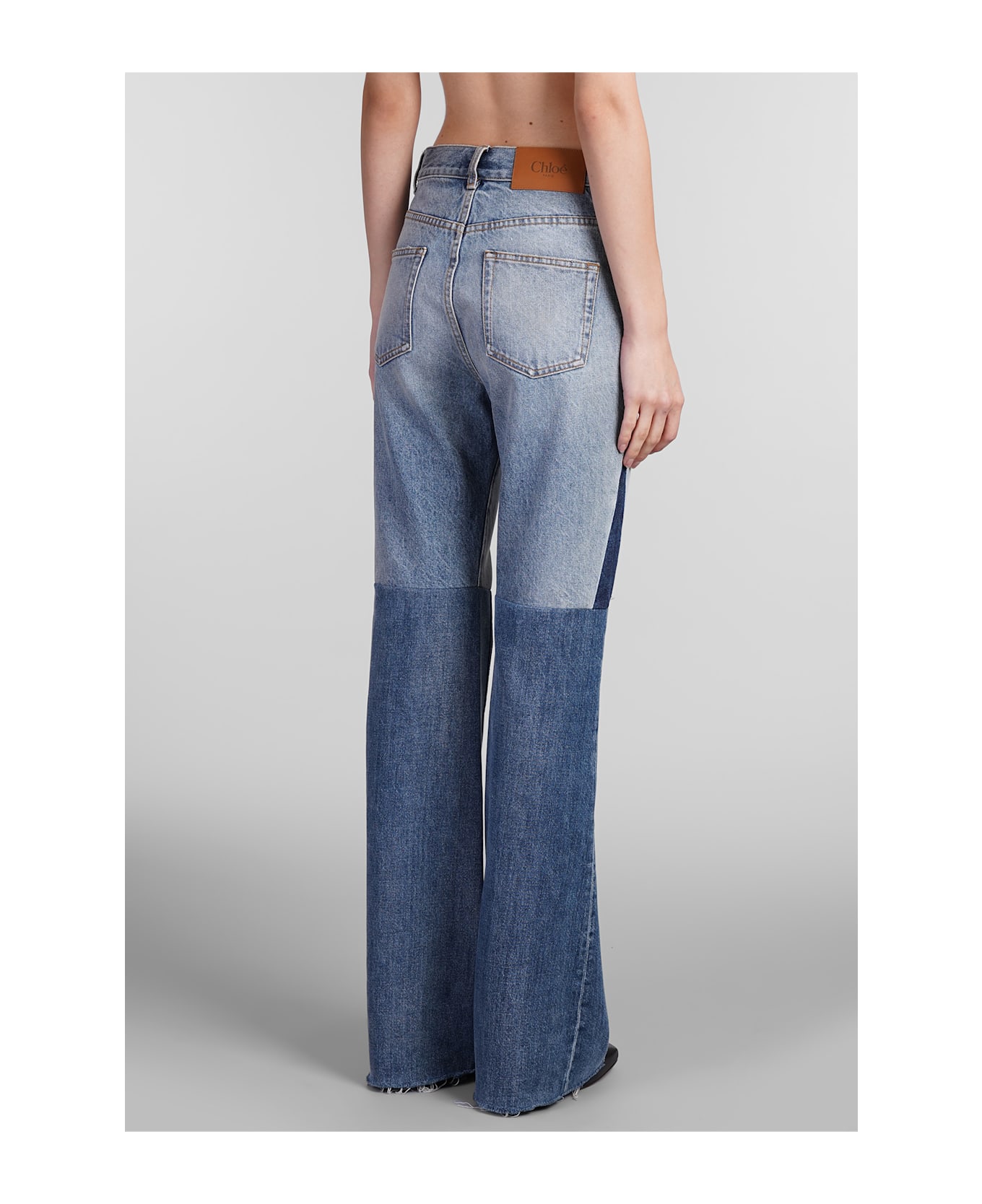 Chloé Jeans In Blue Denim - blue