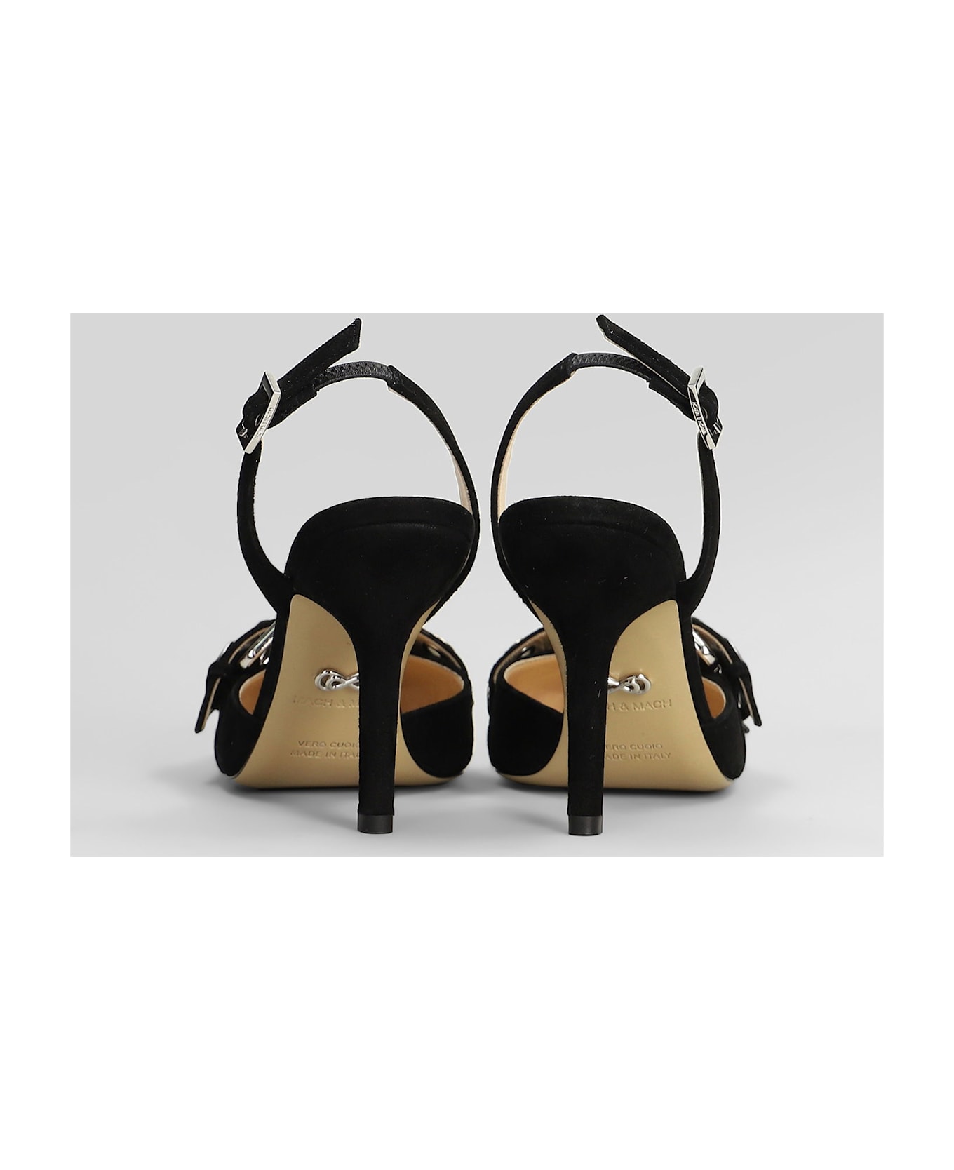 Mach 
Mach Pumps In Black Leather - black ハイヒール