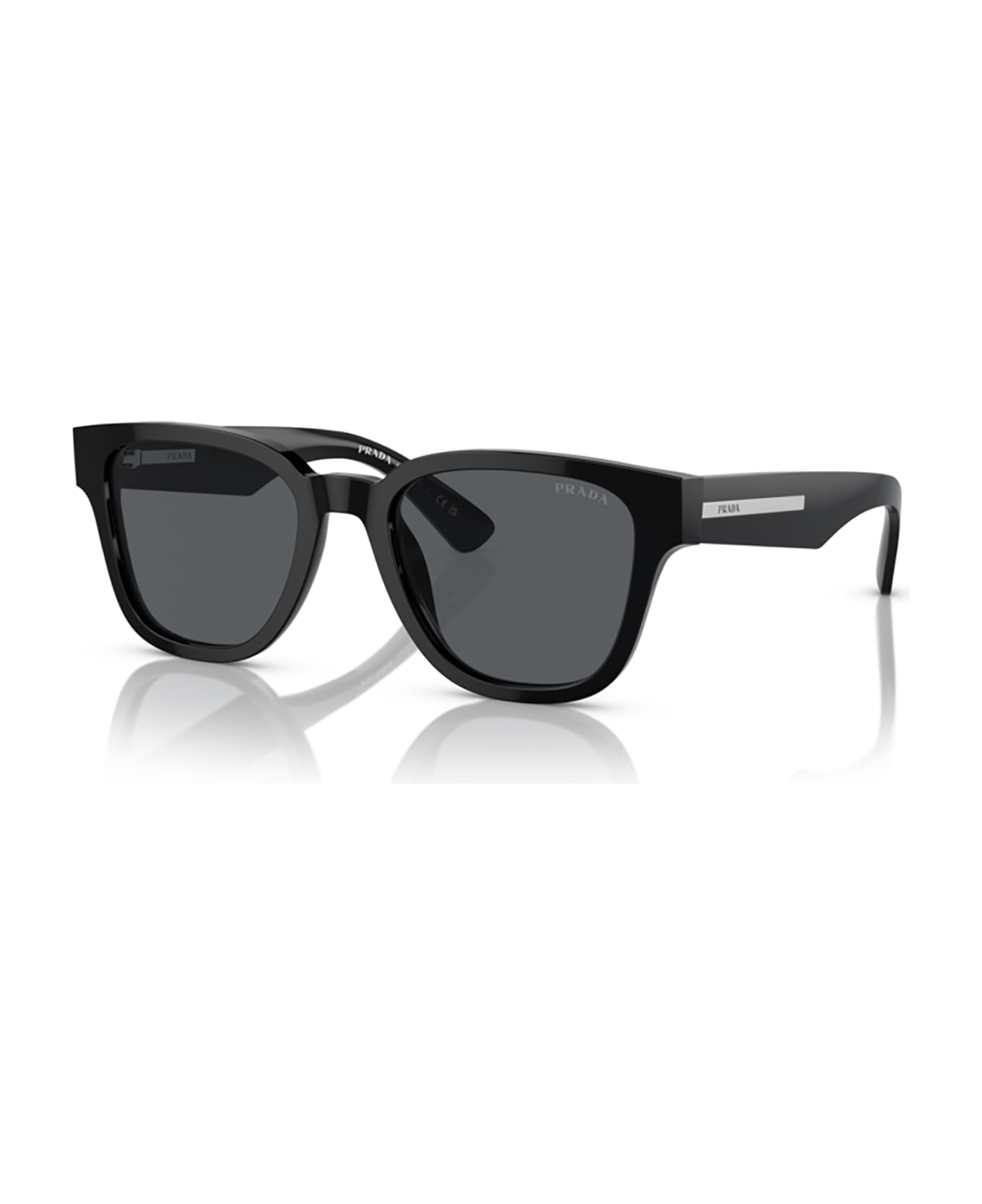 Prada Eyewear Pr A04s Black Sunglasses - Black