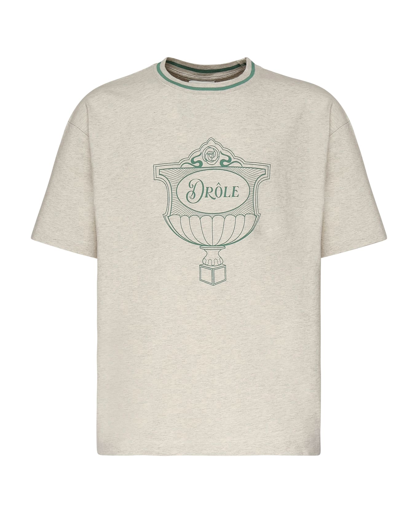 Drôle de Monsieur Drôle Cup T-shirt - Grey