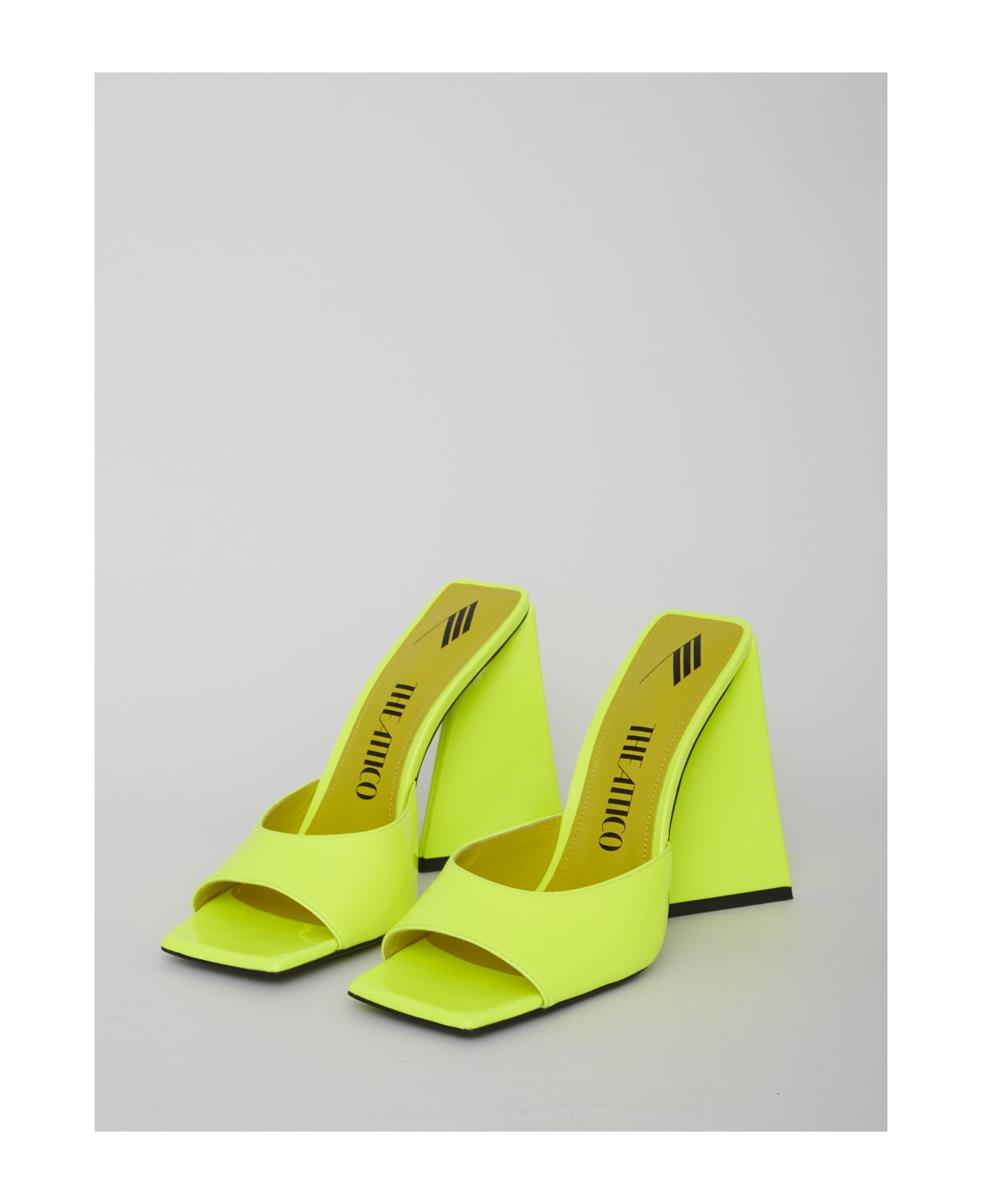 The Attico Yellow Devon Sandals - YELLOW