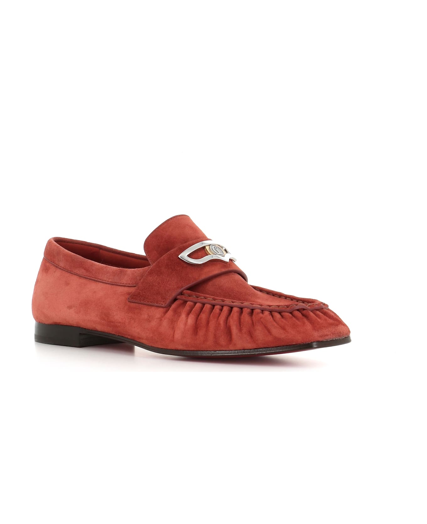 Christian Louboutin Loafer Mocallista Flat - Terracotta