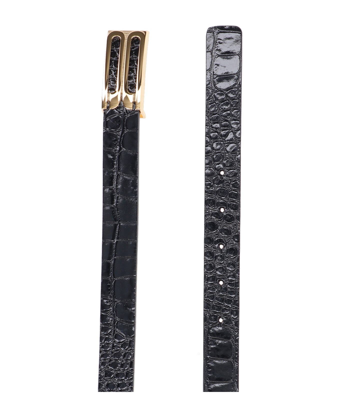 Victoria Beckham 
jumbo Frame
 Belt - Black