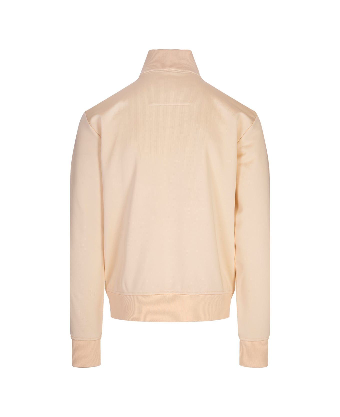 Givenchy Ivory Brushed Fabric Sports Jacket With 4g Detail - White