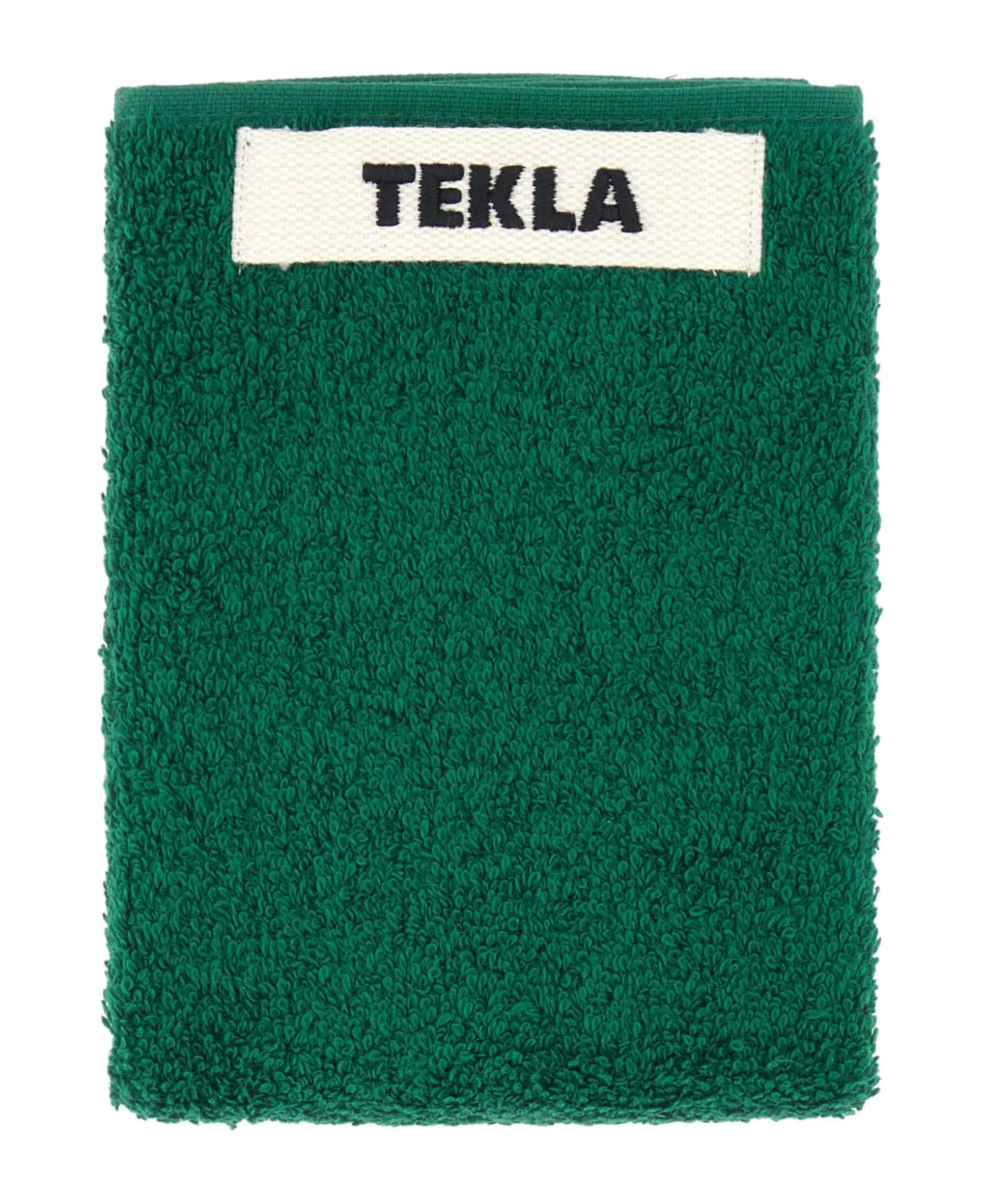 Tekla Green Terry Towel - TEALGREEN タオル