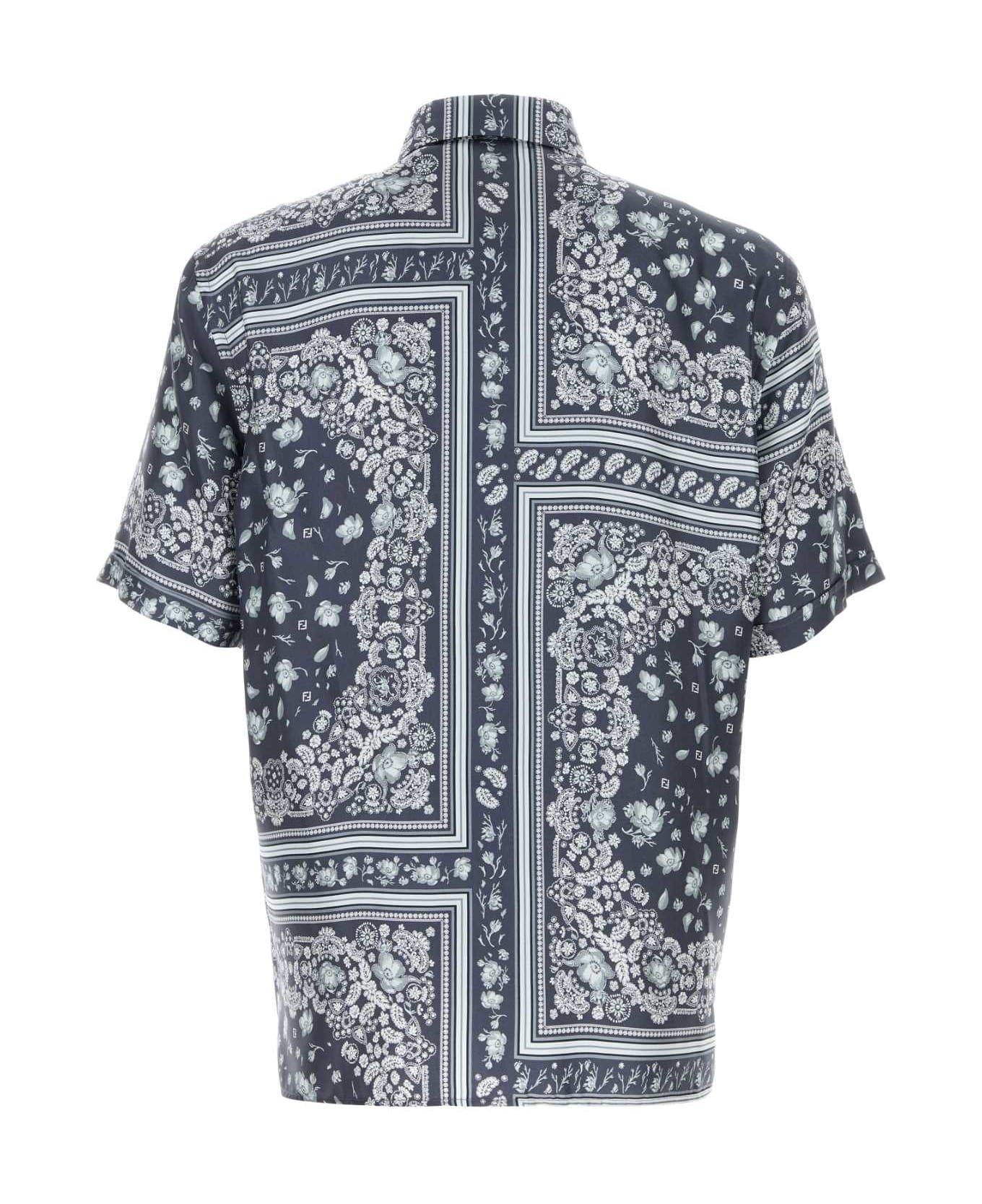 Fendi Printed Silk Shirt - BAIA