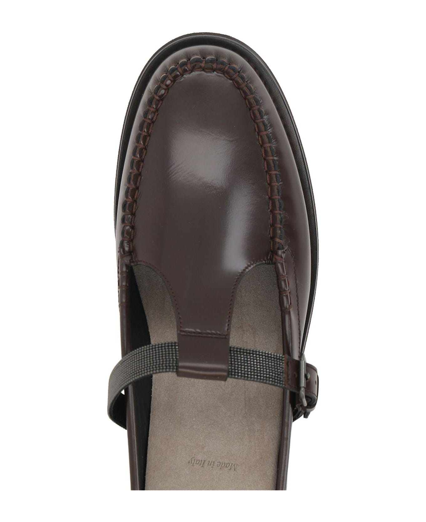Brunello Cucinelli Buckled Sandals - Brown