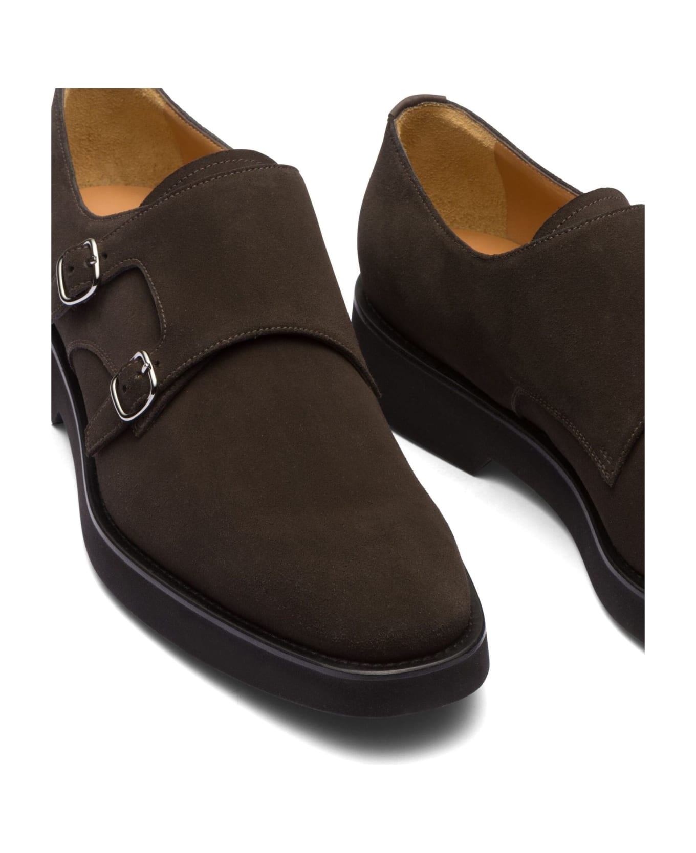 Church's Cowes L Double Monk Strap Shoe - Brown