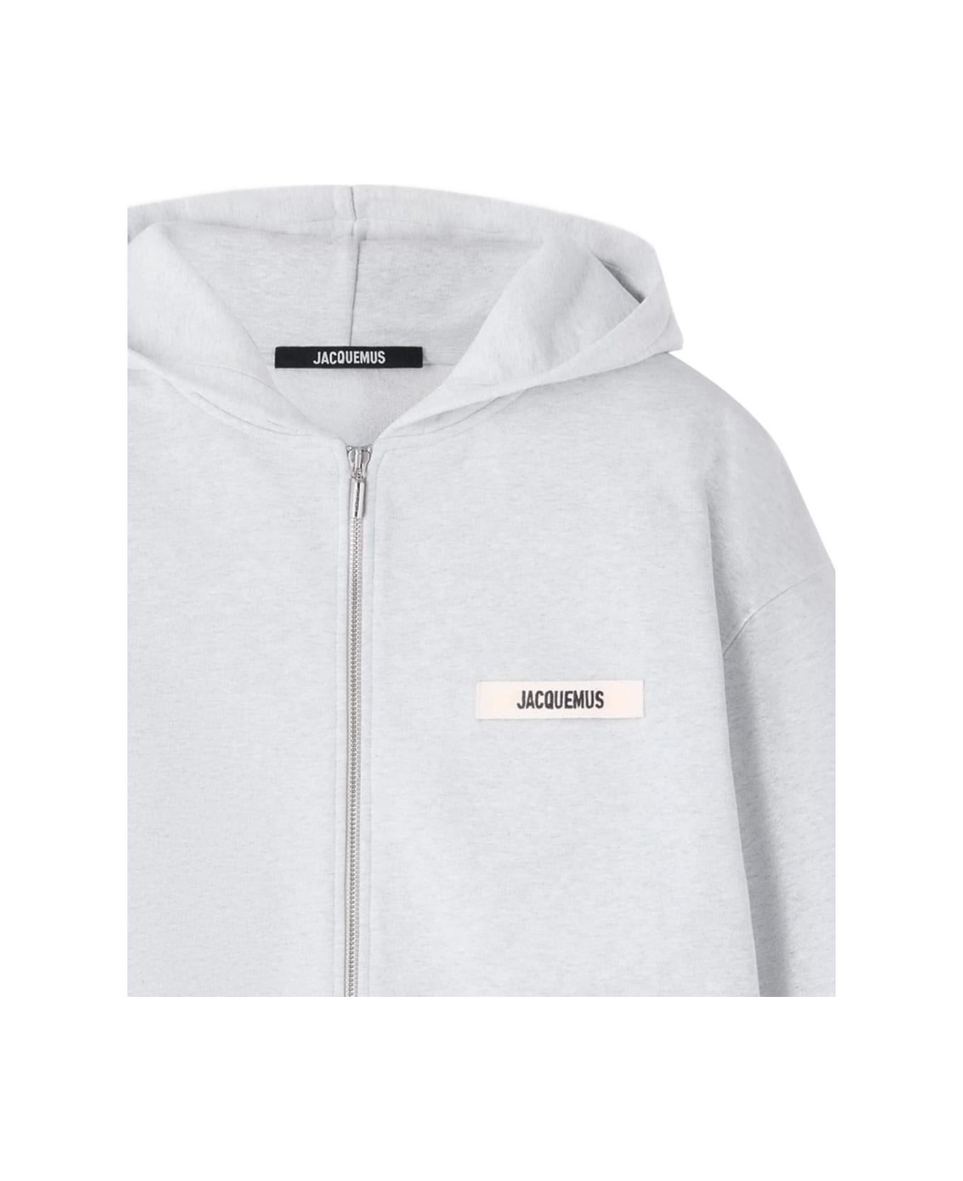 Jacquemus Le Hoodie Gros Grain - Grey