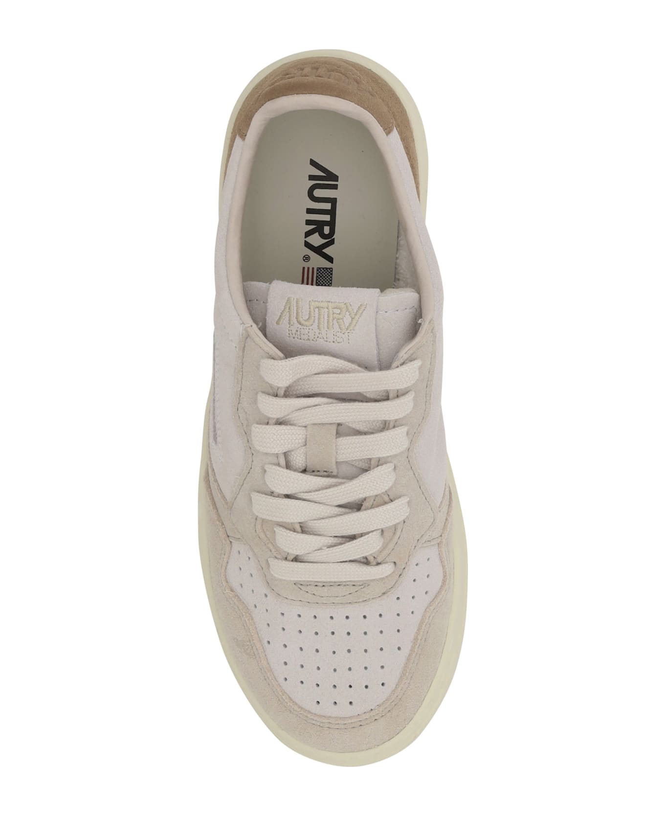 Autry Medalist Low Sneakers - Snd/cigar