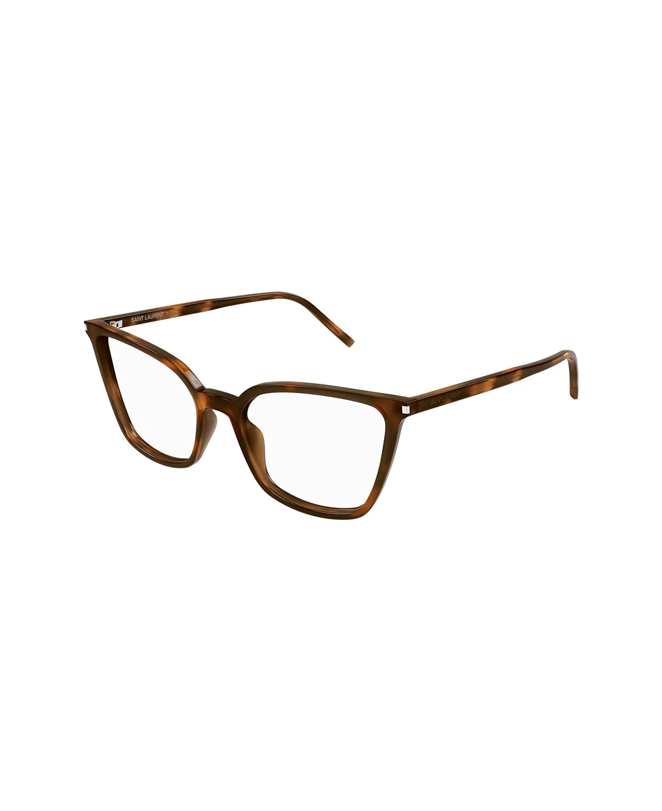 Saint Laurent Eyewear Sl 669 Linea Classic 003 Havana Glasses - Marrone アイウェア