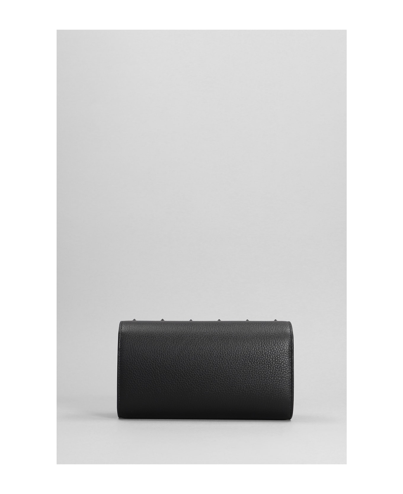 Christian Louboutin Paloma Clutch In Black Leather - Black