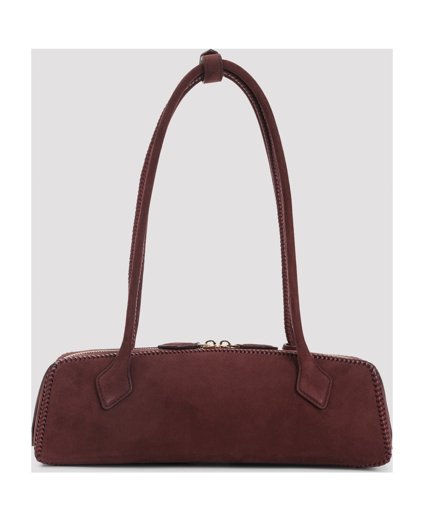 Alaia Alaïa Medium Teckel Handbag - Rouge Grenat