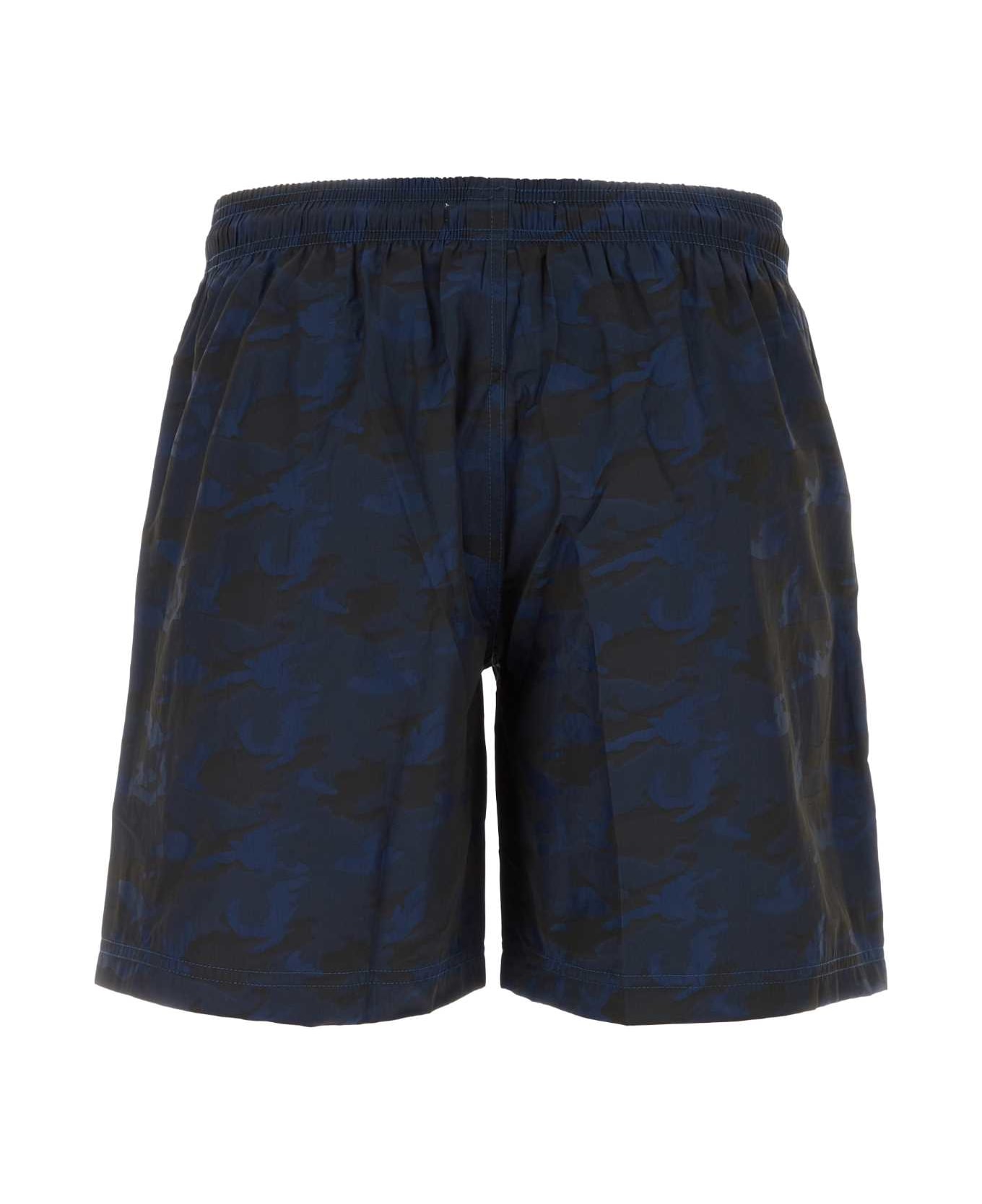 Gimaguas Embroidered Nylon Blend Swimming Shorts - CAMU