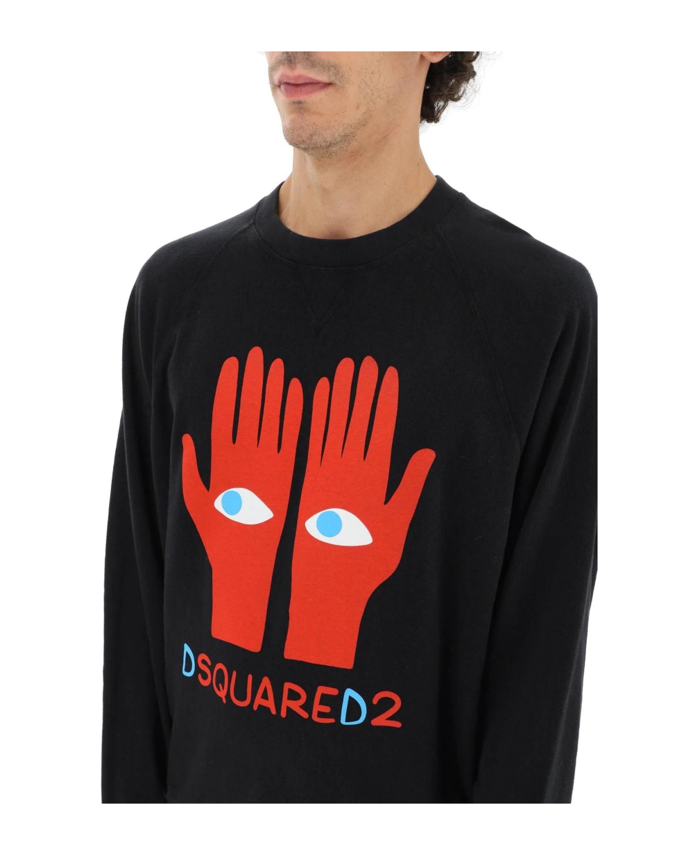 Dsquared2 Eyes On Hand Sweatshirt