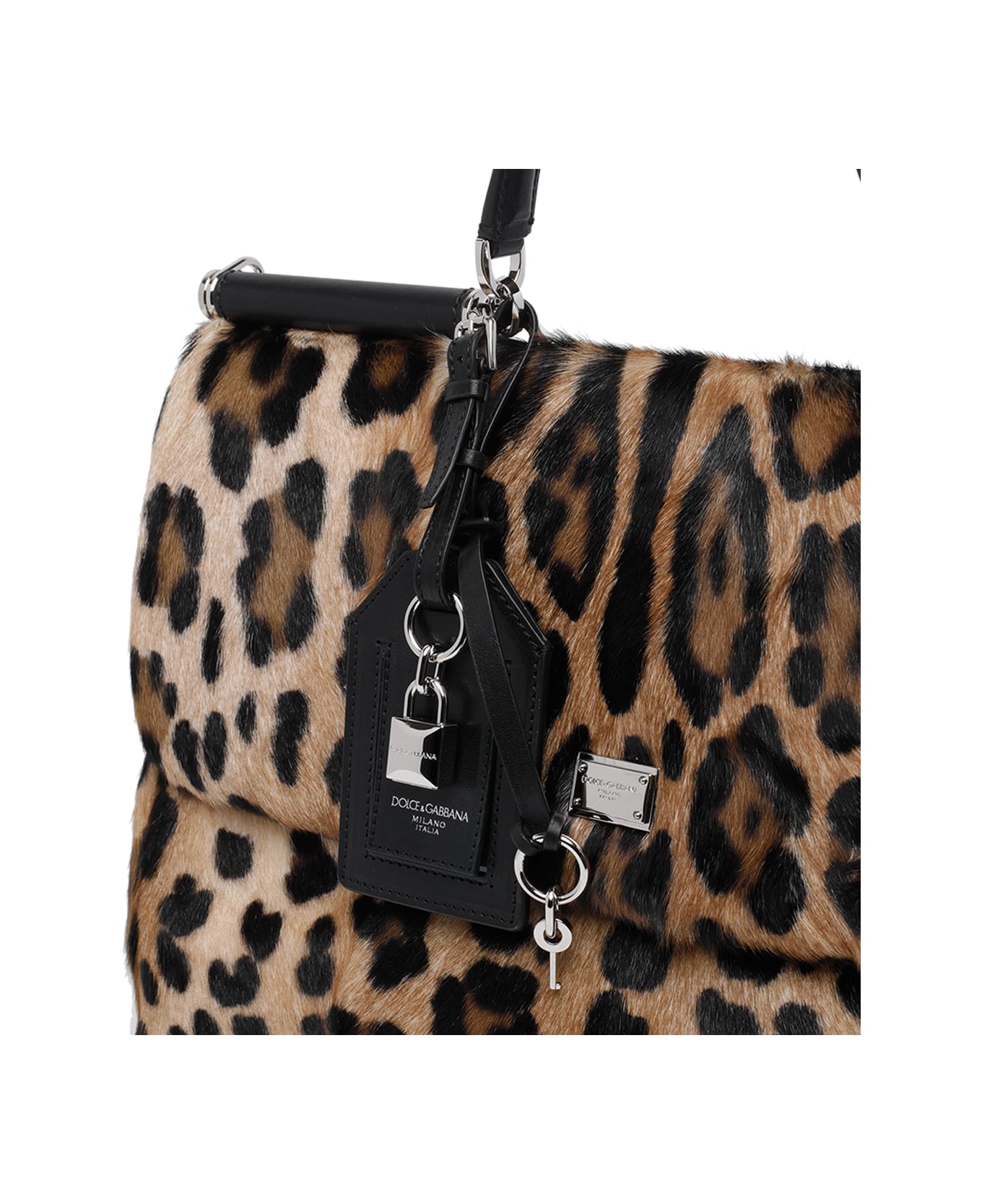 Dolce 
Gabbana Leo Print My Sicily Handbag - ANIMALIER