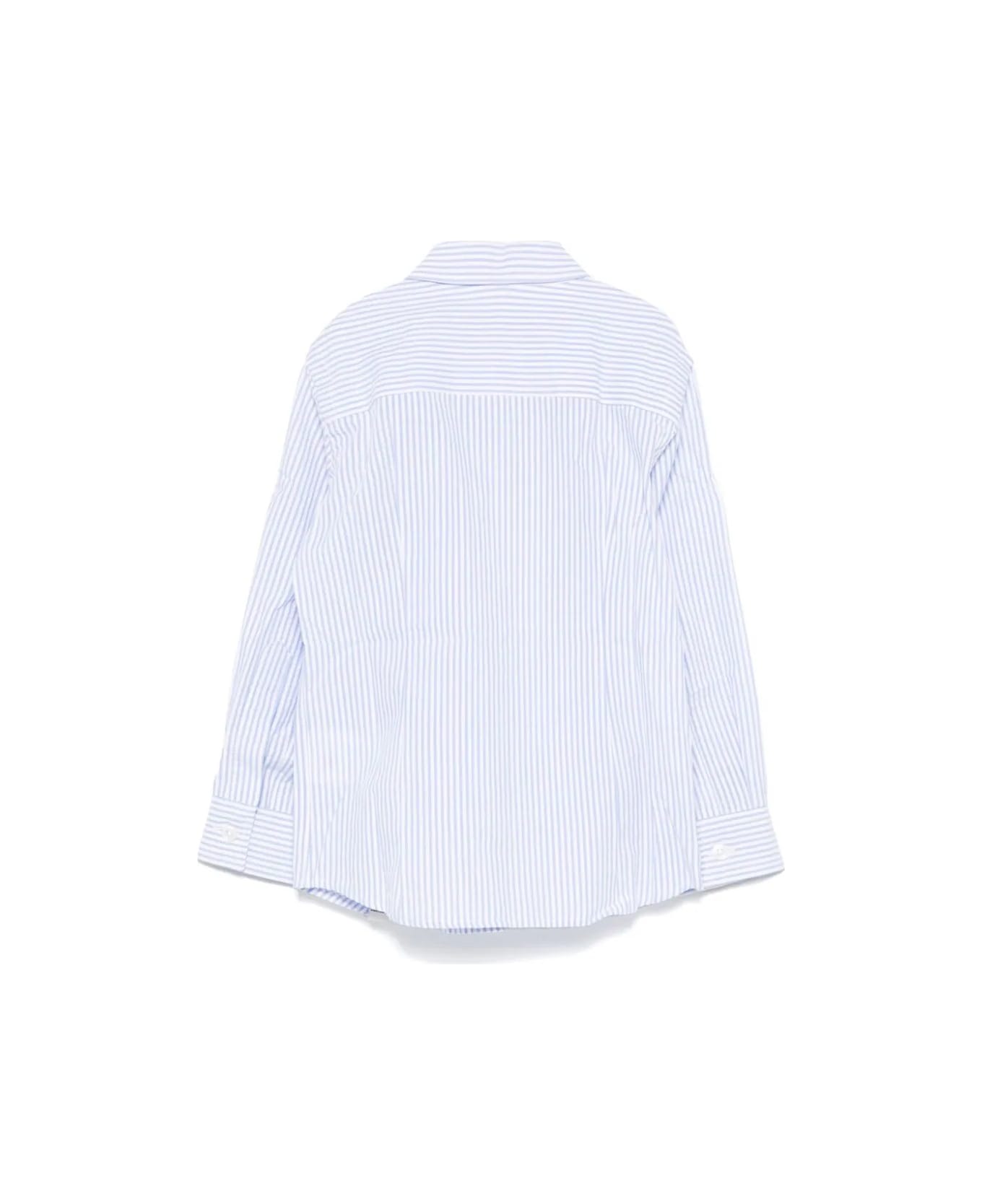 Paolo Pecora Camicia A Righe - Light blue