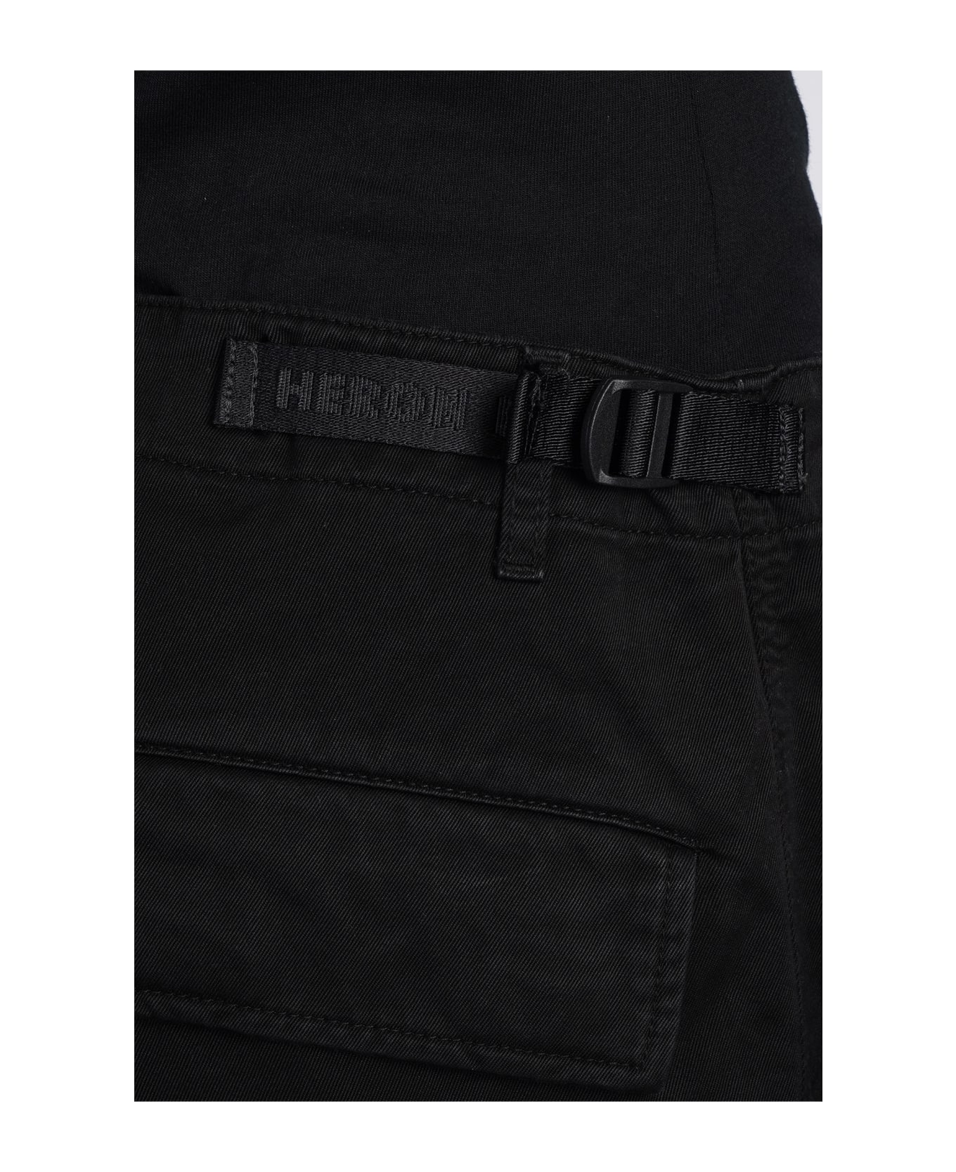 HERON PRESTON Pants In Black Cotton - black