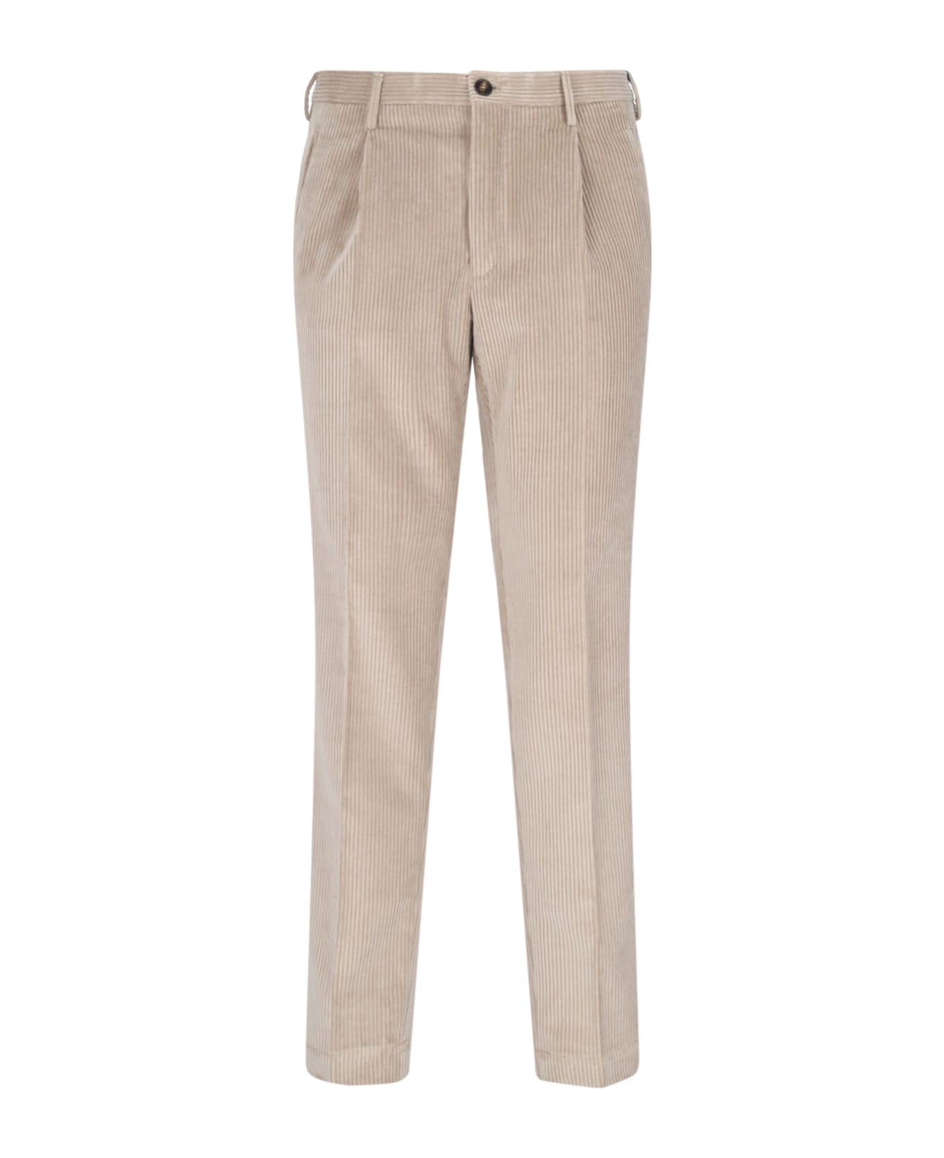 Incotex Straight Pants - Beige ボトムス