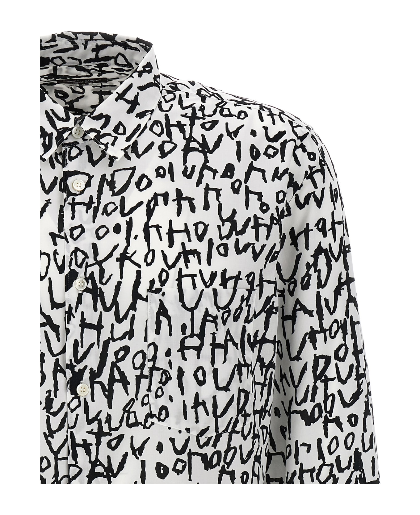 Comme Des Garçons Homme Plus Shirt By Edward Gross - WHITE