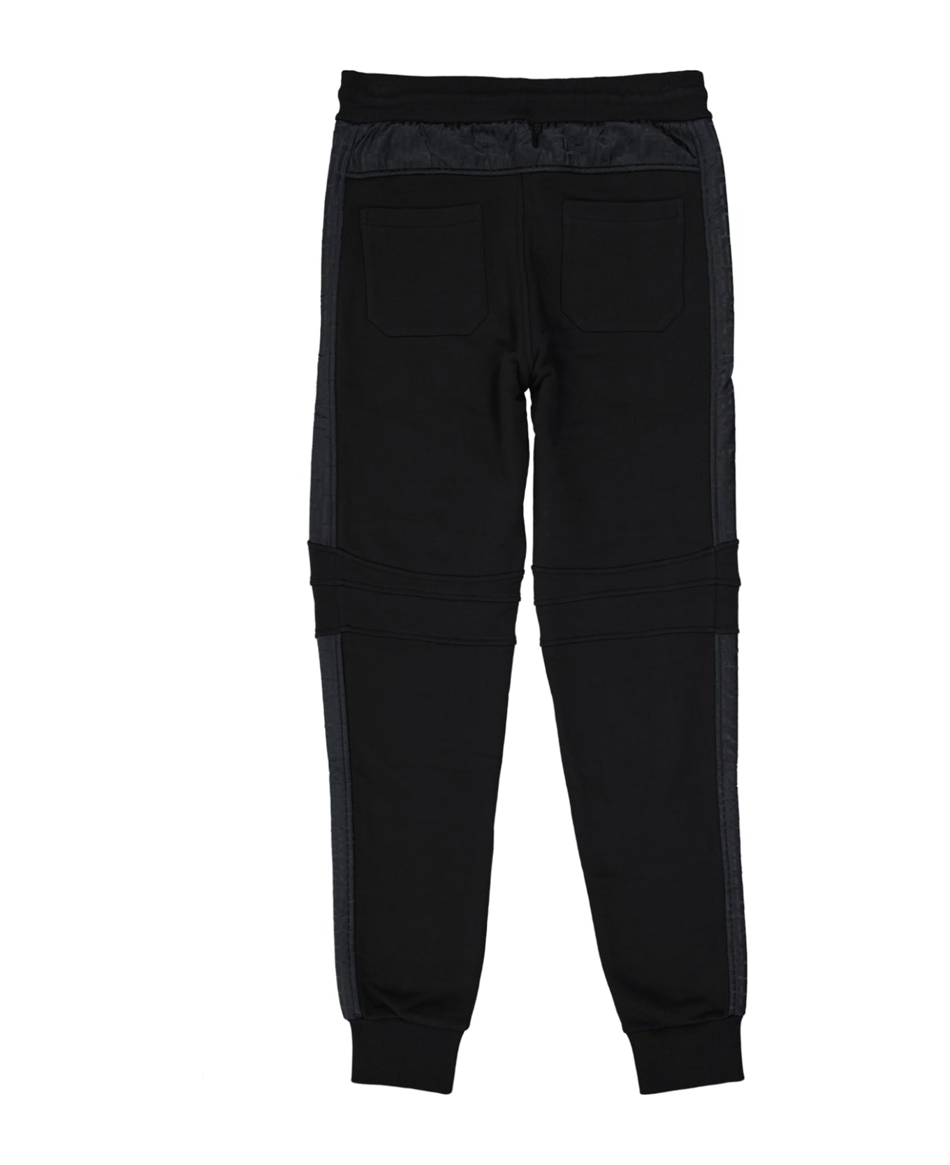 Balmain Cotton Logo Pants - Black