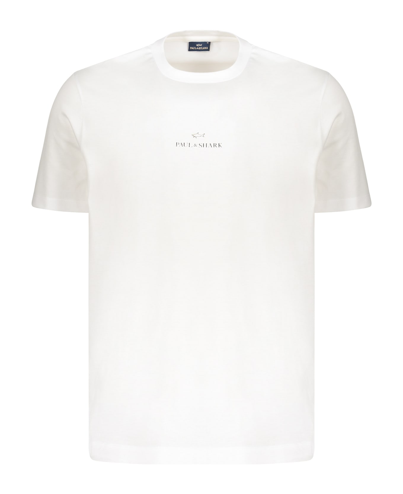 Paul&Shark Cotton T-shirt - White