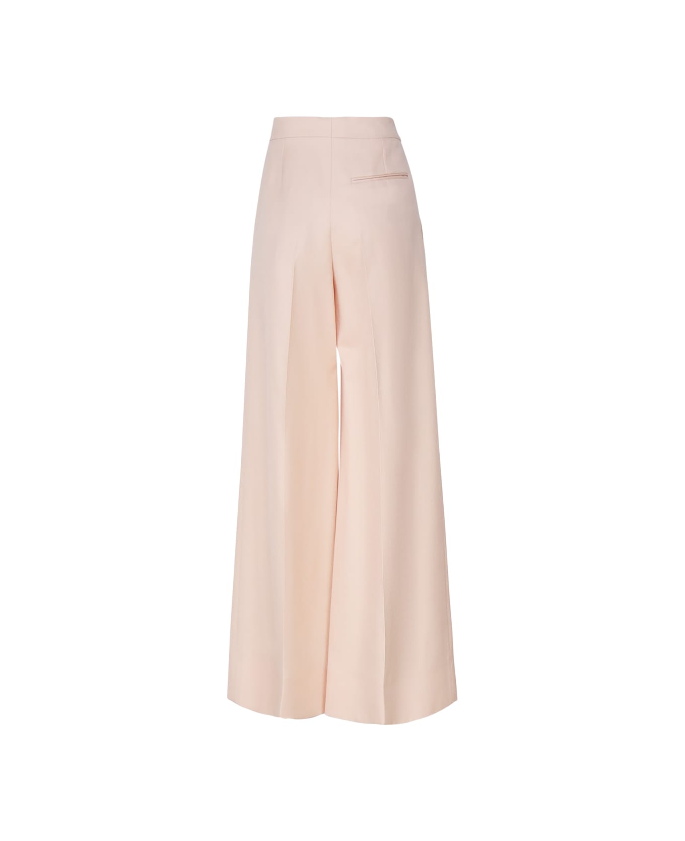Stella McCartney Wide Viscose Trousers - PEACH